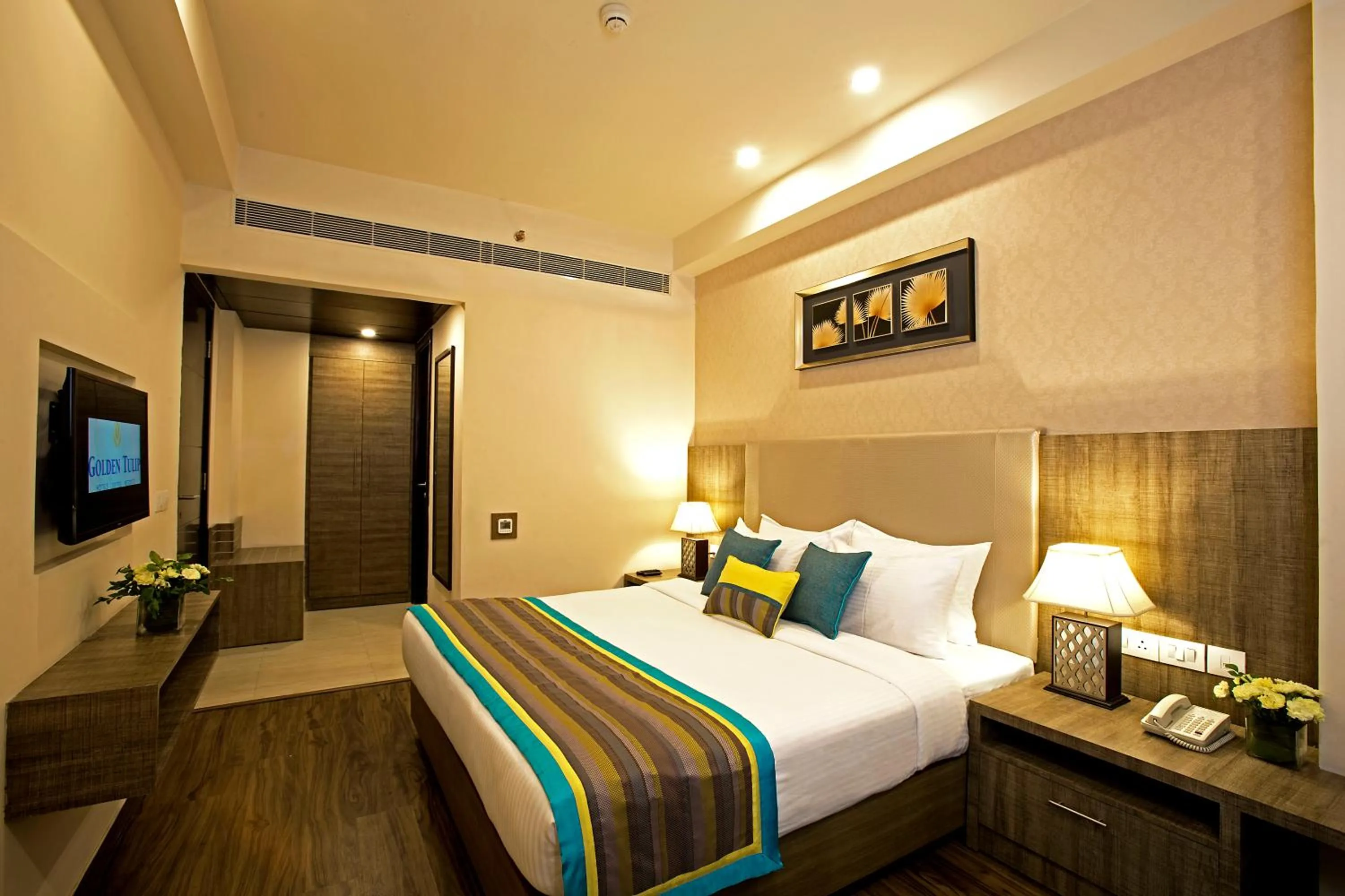 City view in Golden Suites Gurgaon Inde Hotels