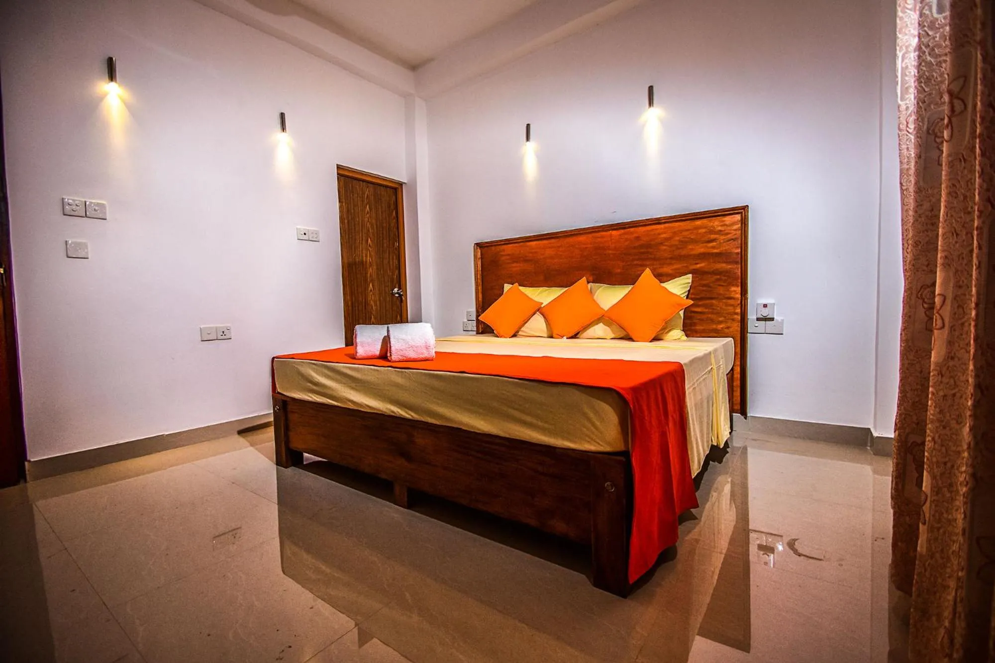 Bed in Heavens Door Guest Inn