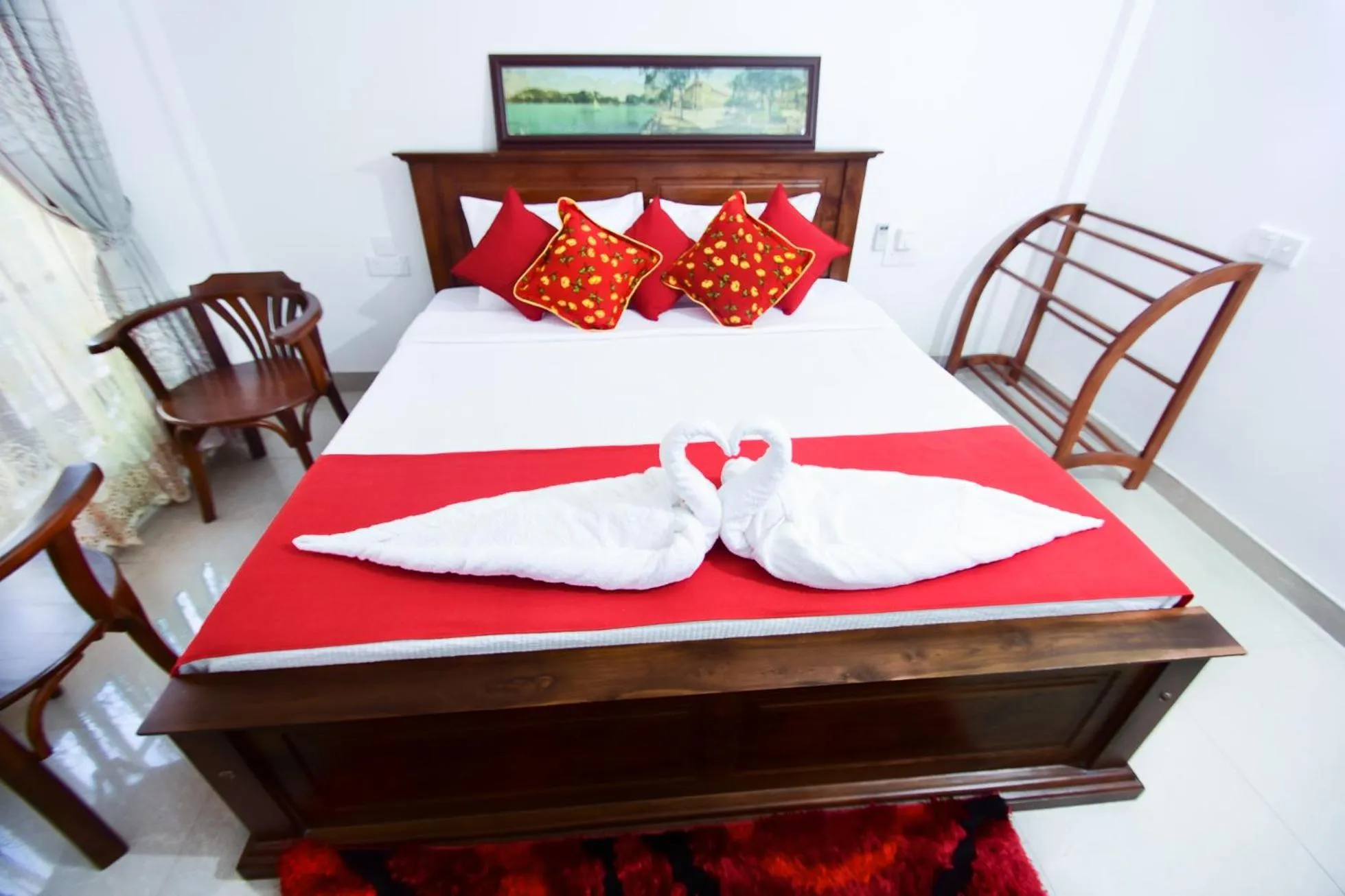 Bed in Heavens Door Guest Inn