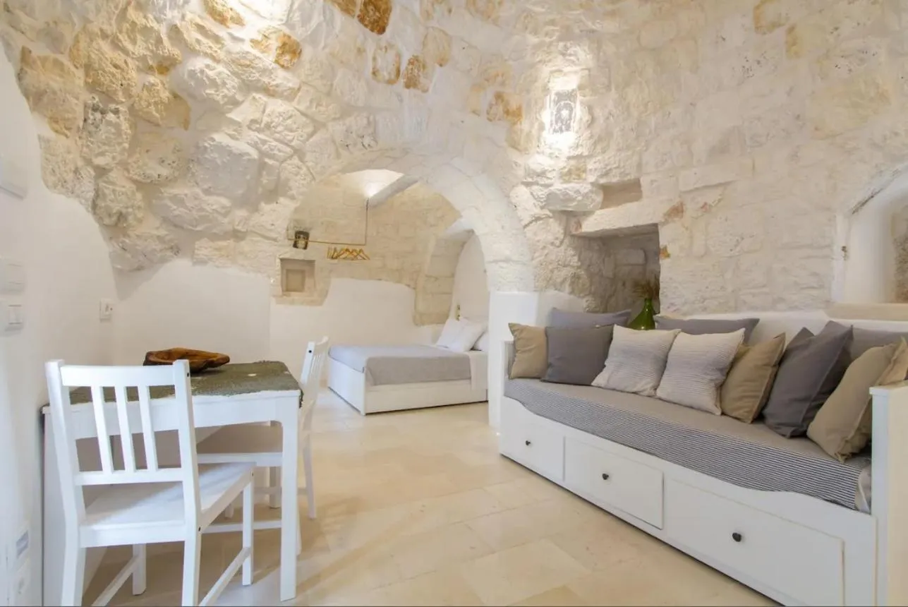 Living room in Masseria Trulli sull'Aia