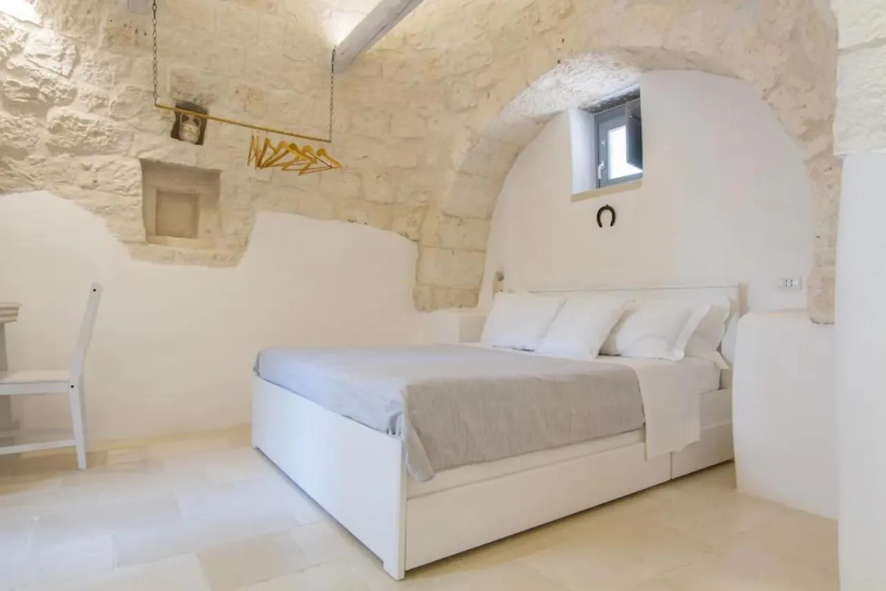 Bedroom, Bed in Masseria Trulli sull'Aia
