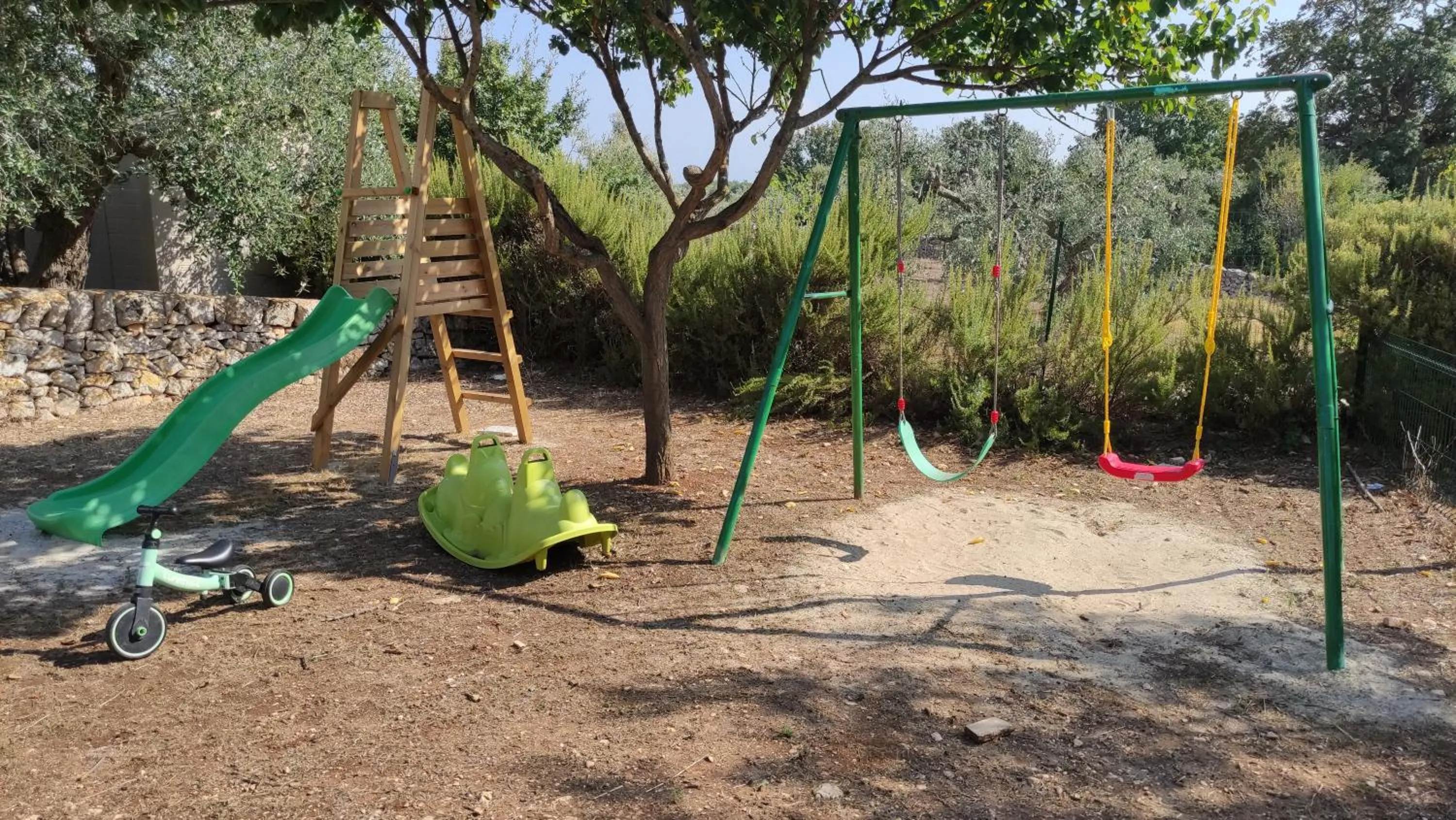 Children play ground in Masseria Trulli sull'Aia