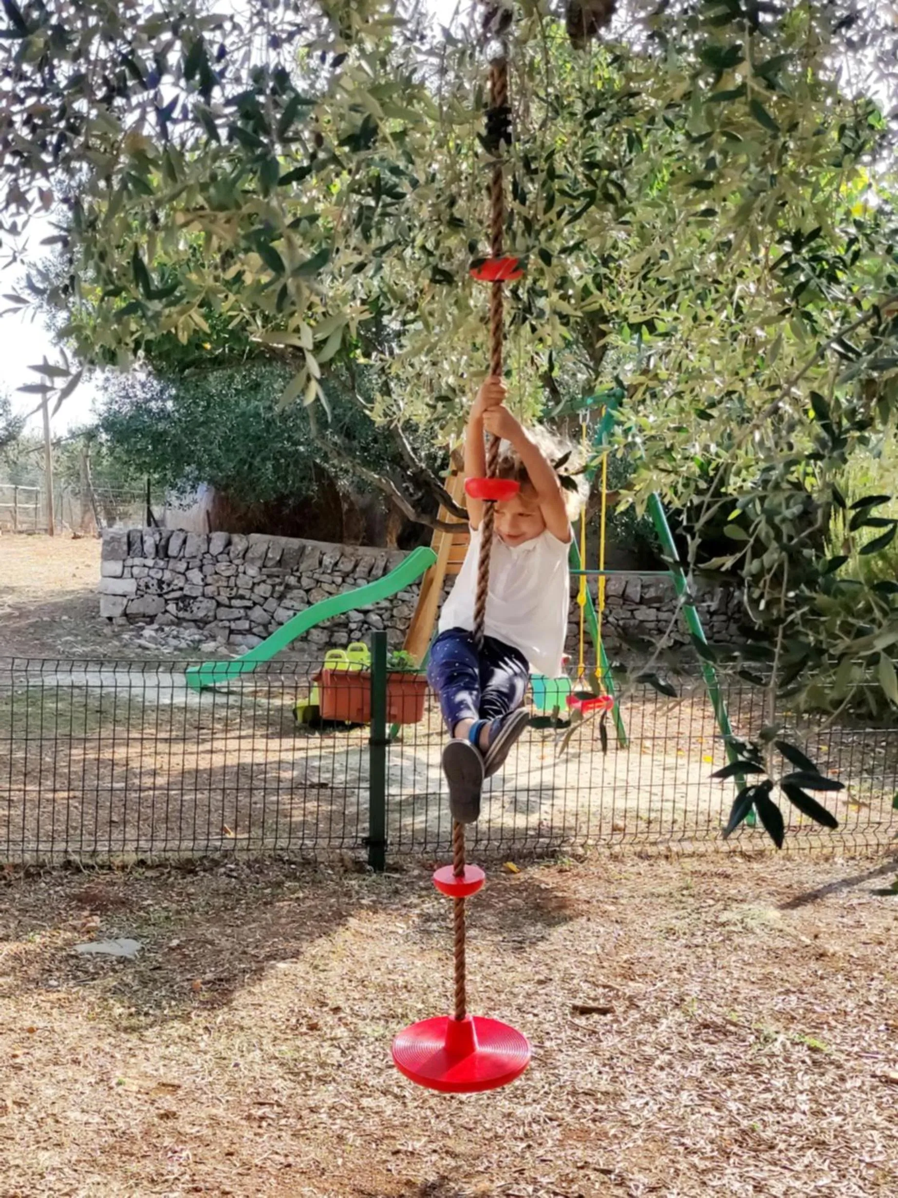 Children play ground in Masseria Trulli sull'Aia