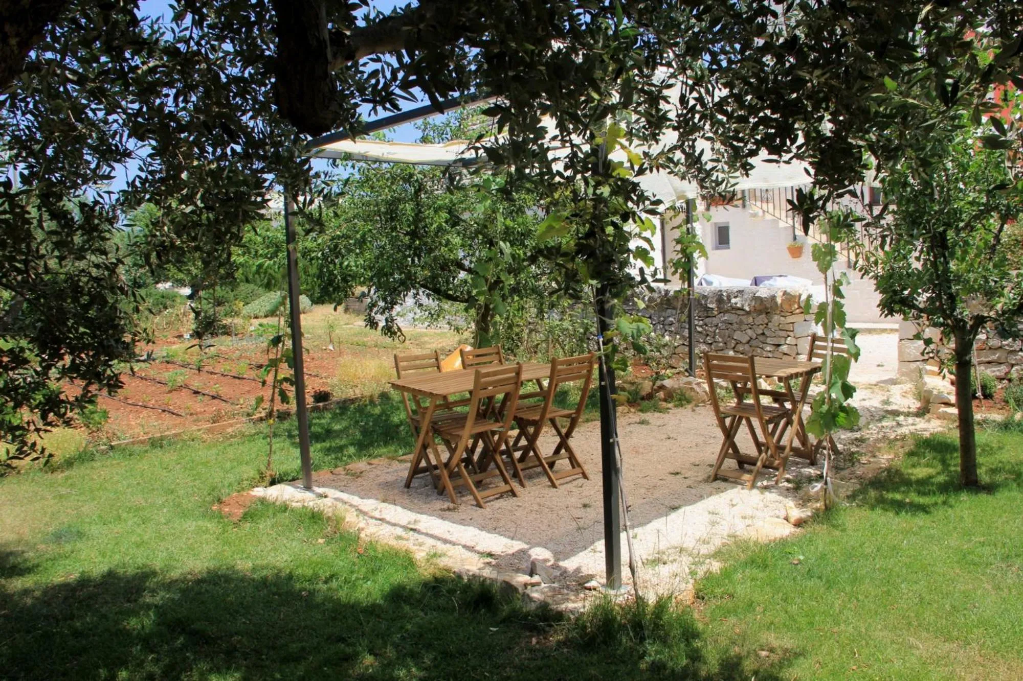 Garden in Masseria Trulli sull'Aia