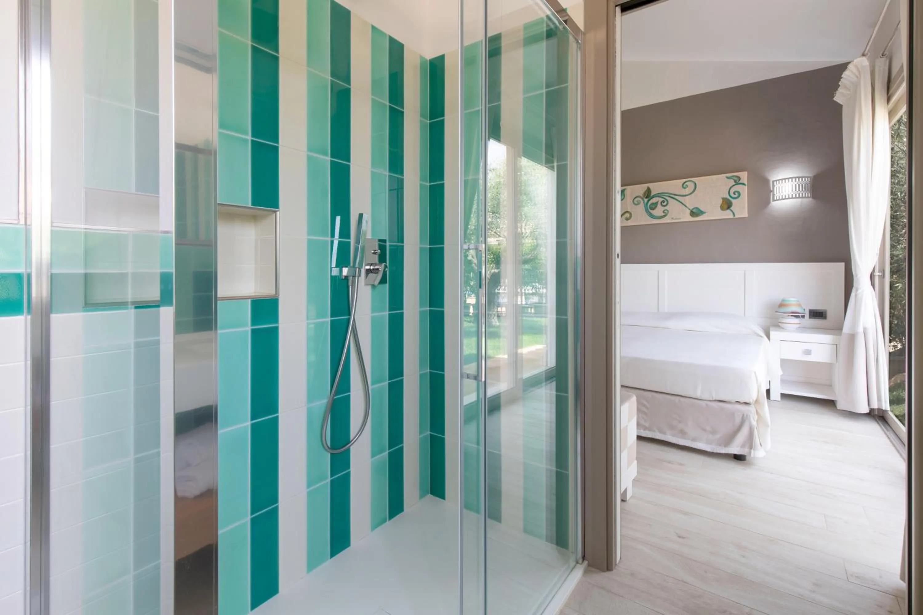 Bed in Eliantos Boutique Hotel & Spa