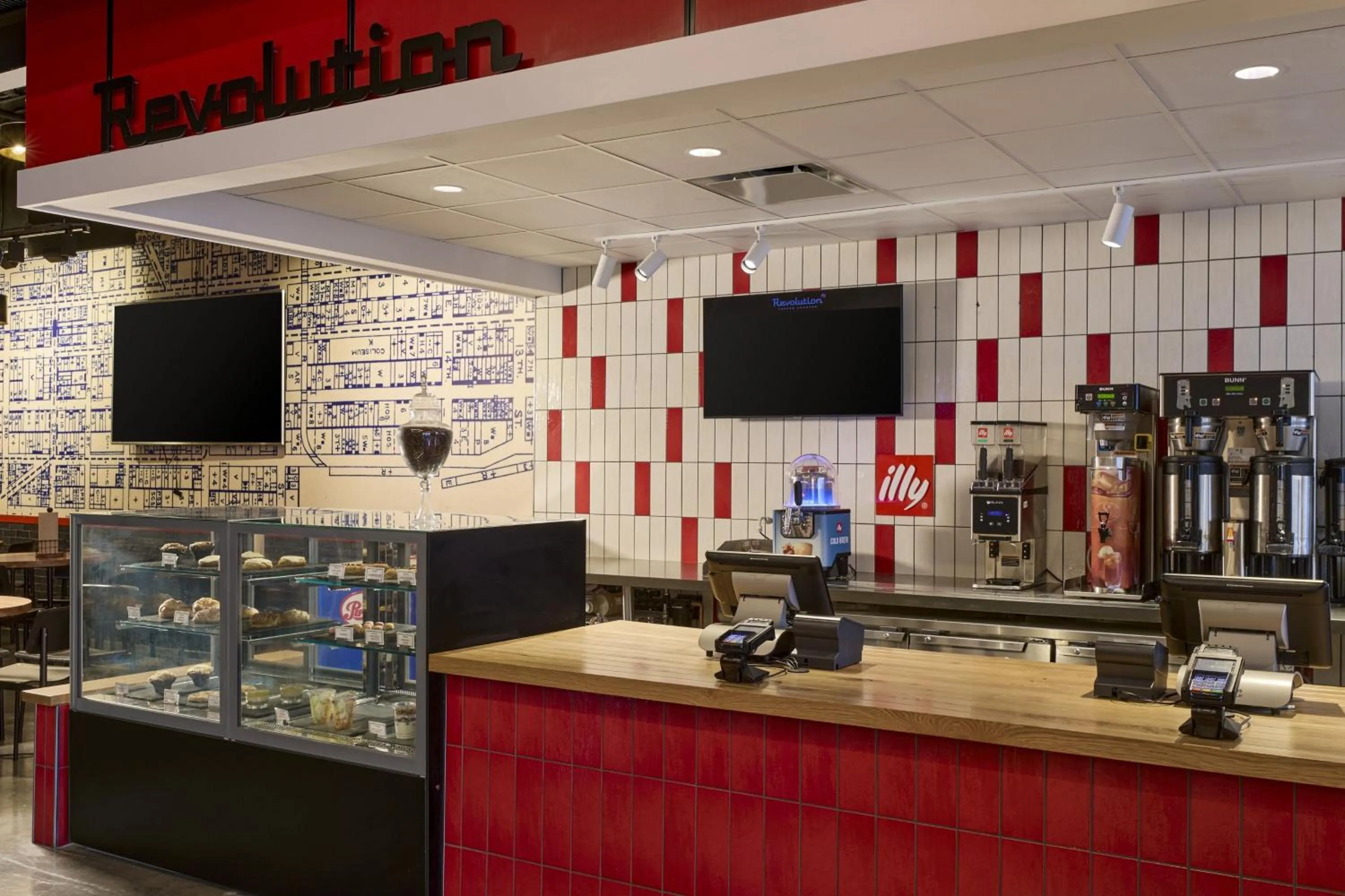 Restaurant/places to eat in Marriott Marquis Chicago