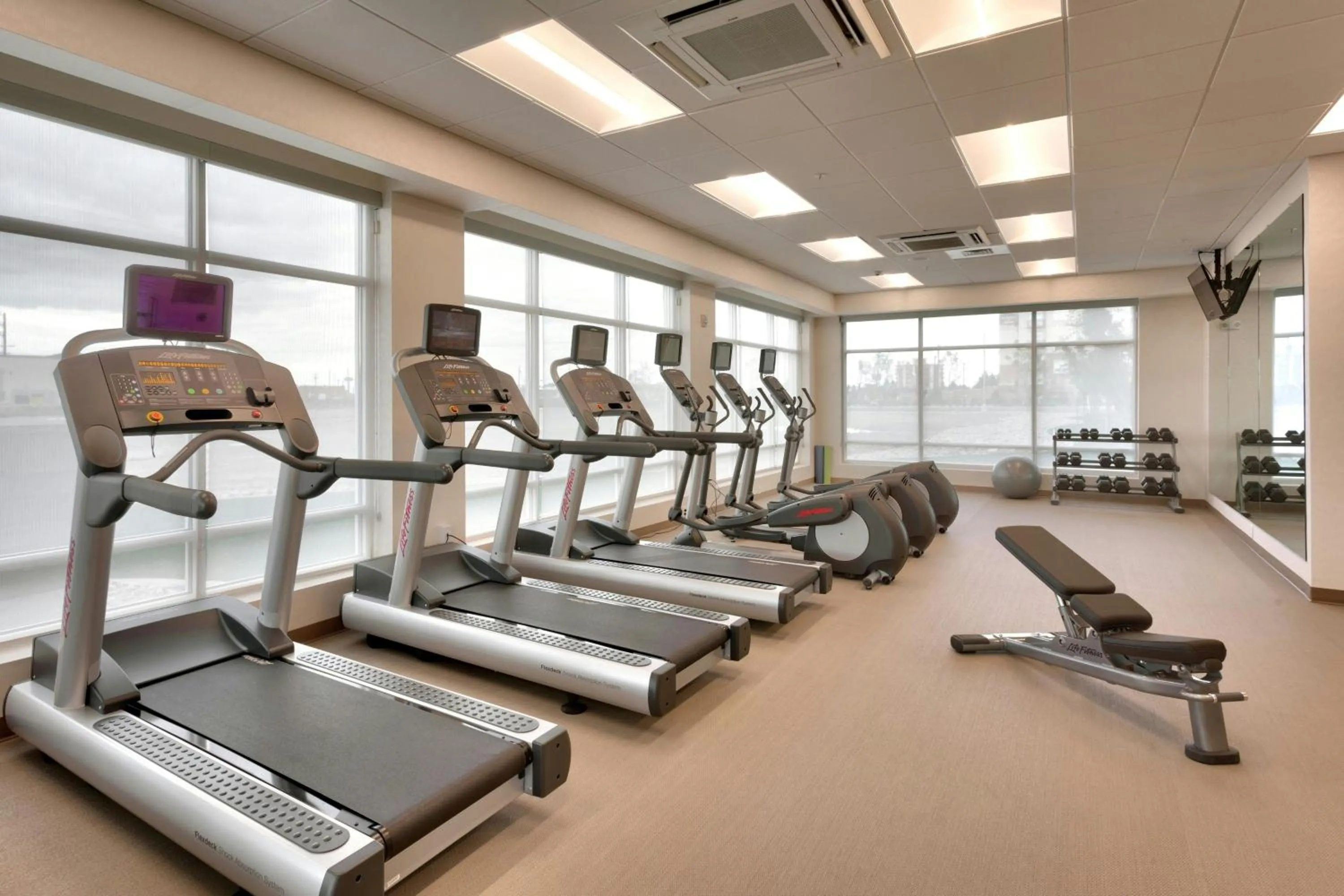 Fitness centre/facilities in SpringHill Suites by Marriott Idaho Falls