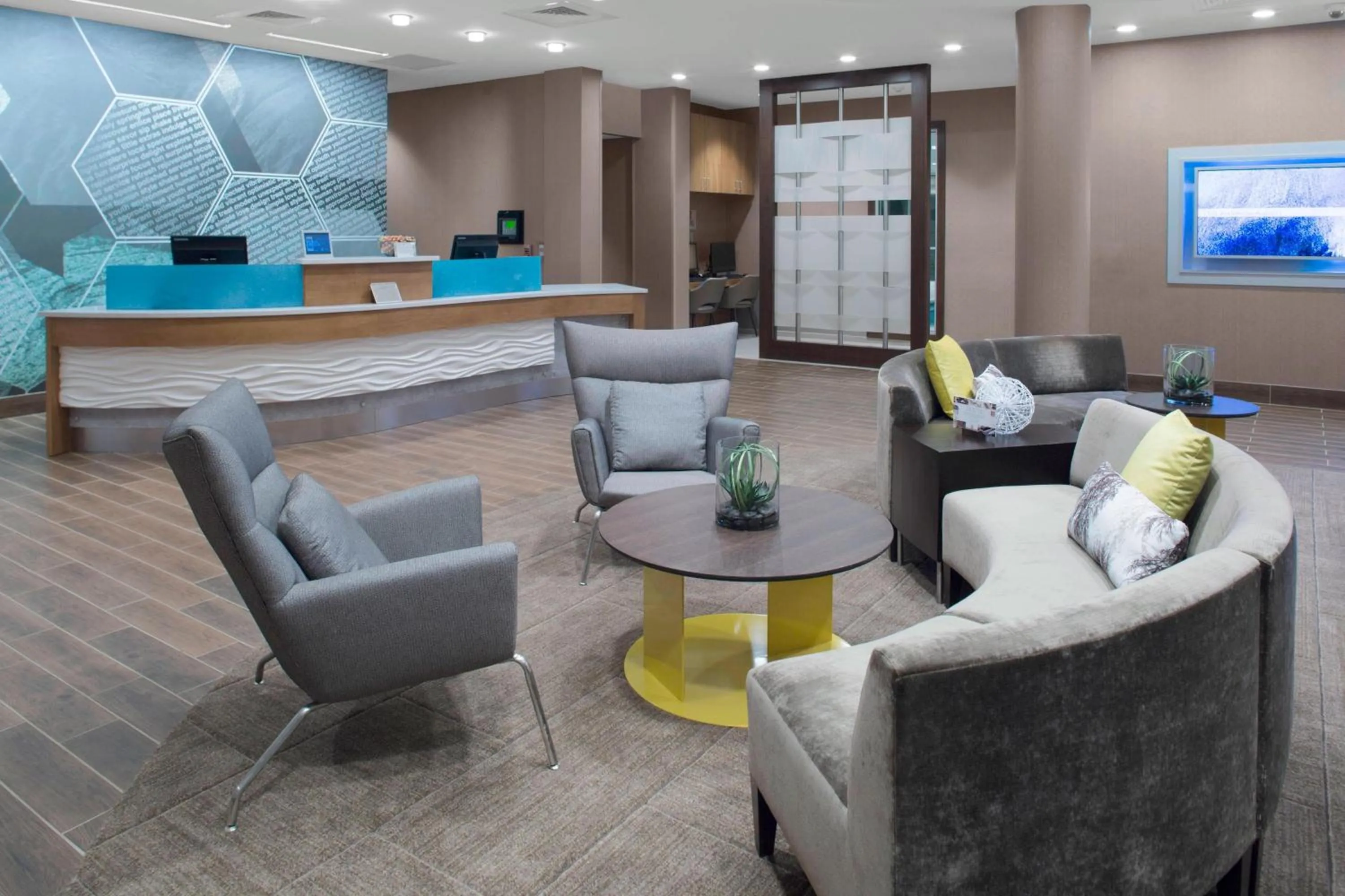 Lobby or reception in SpringHill Suites by Marriott Kansas City Lenexa/City Center