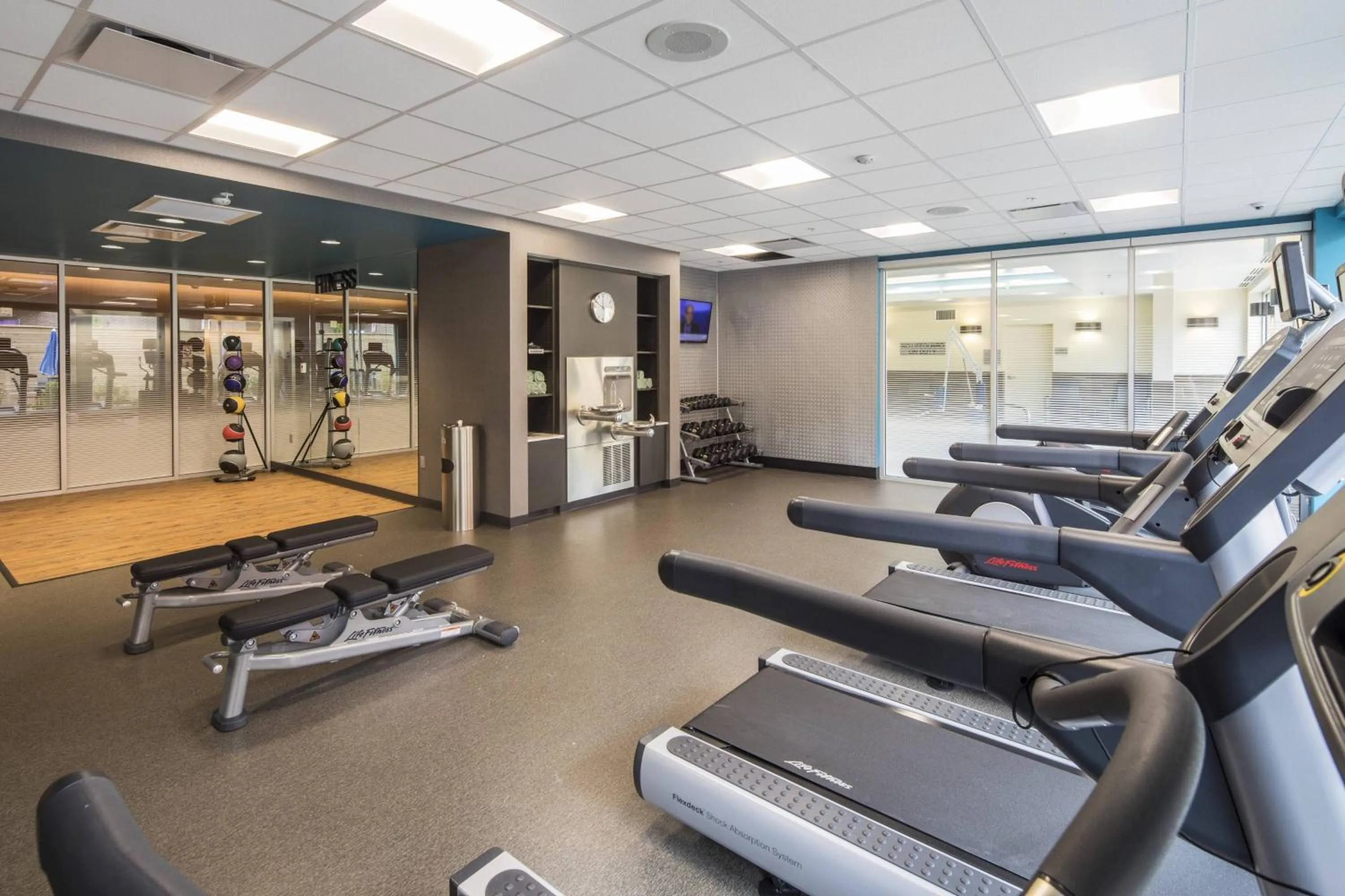 Fitness centre/facilities in Fairfield Inn & Suites by Marriott Pittsburgh North/McCandless Crossing