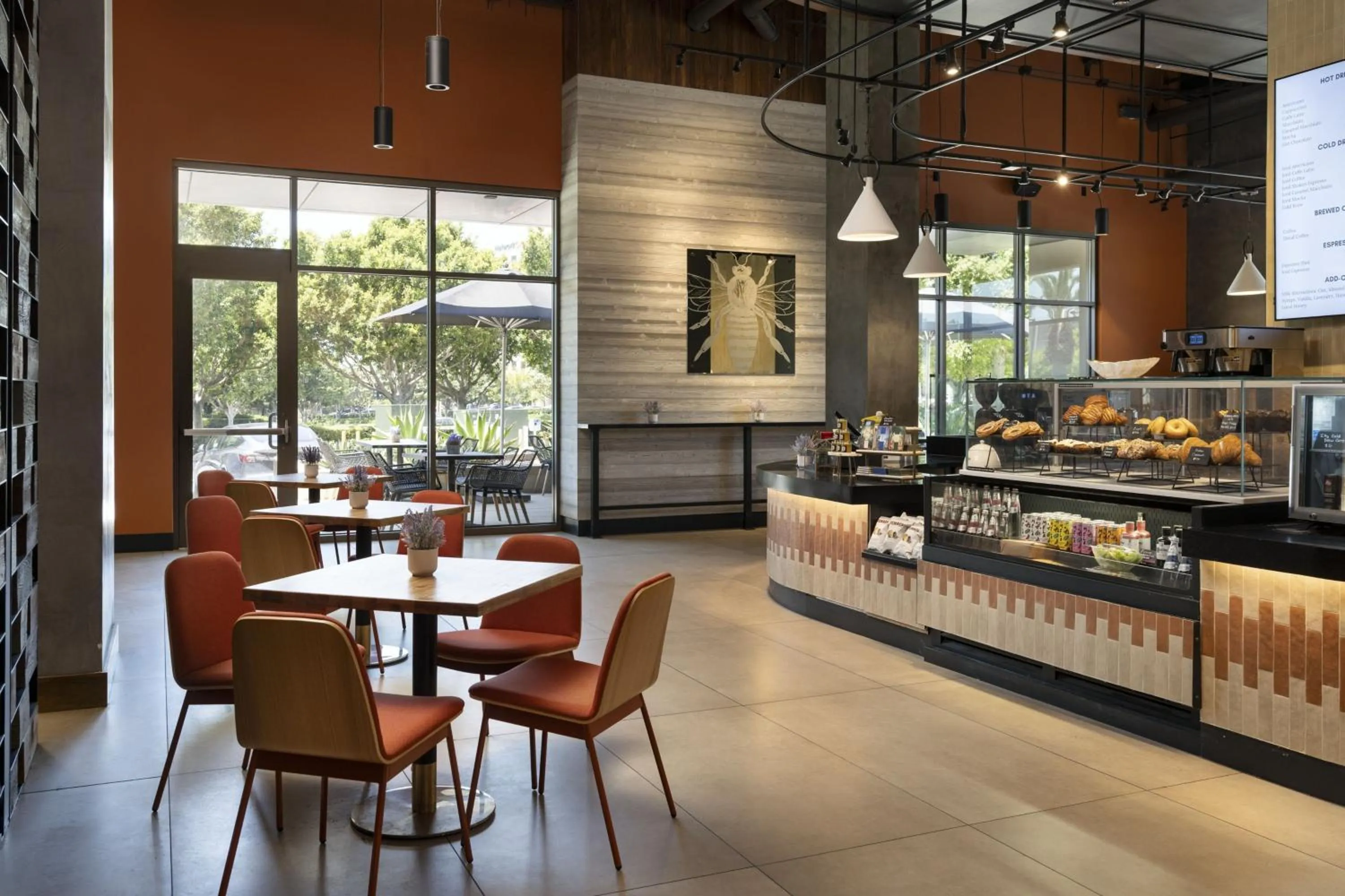 Restaurant/places to eat in Marriott Irvine Spectrum