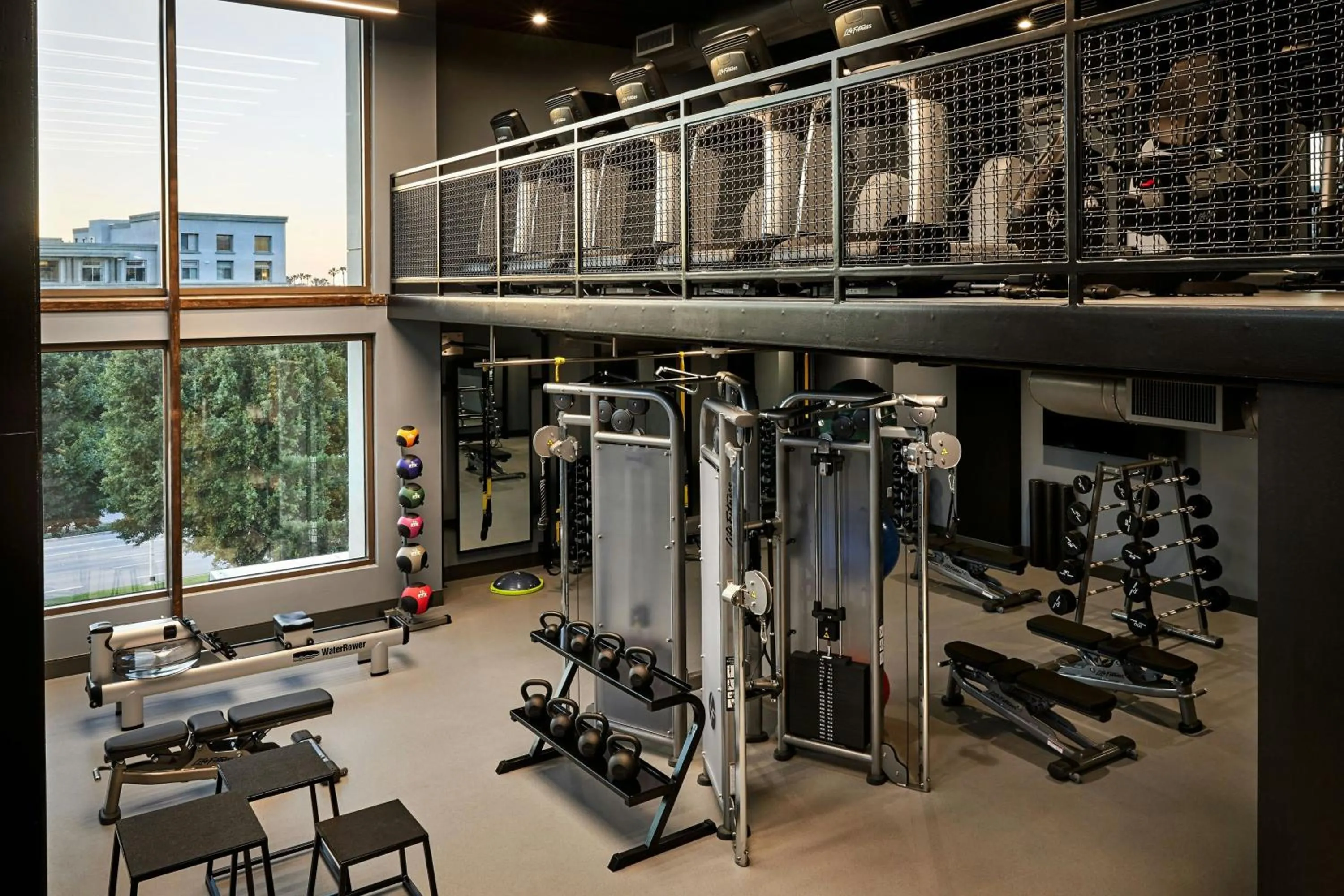 Fitness centre/facilities in Marriott Irvine Spectrum