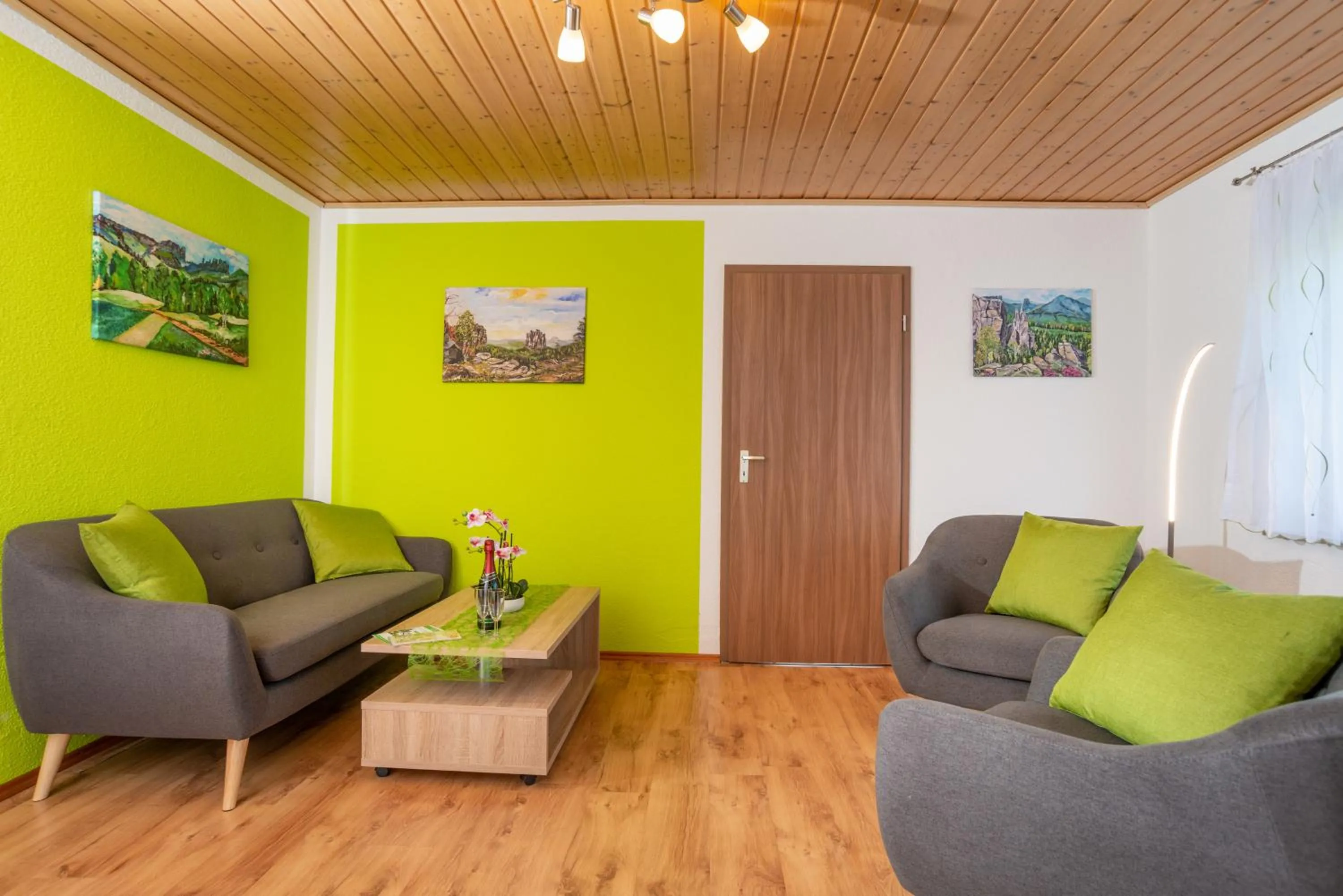 Living room in Pension Am Weinberg Sächsische Schweiz