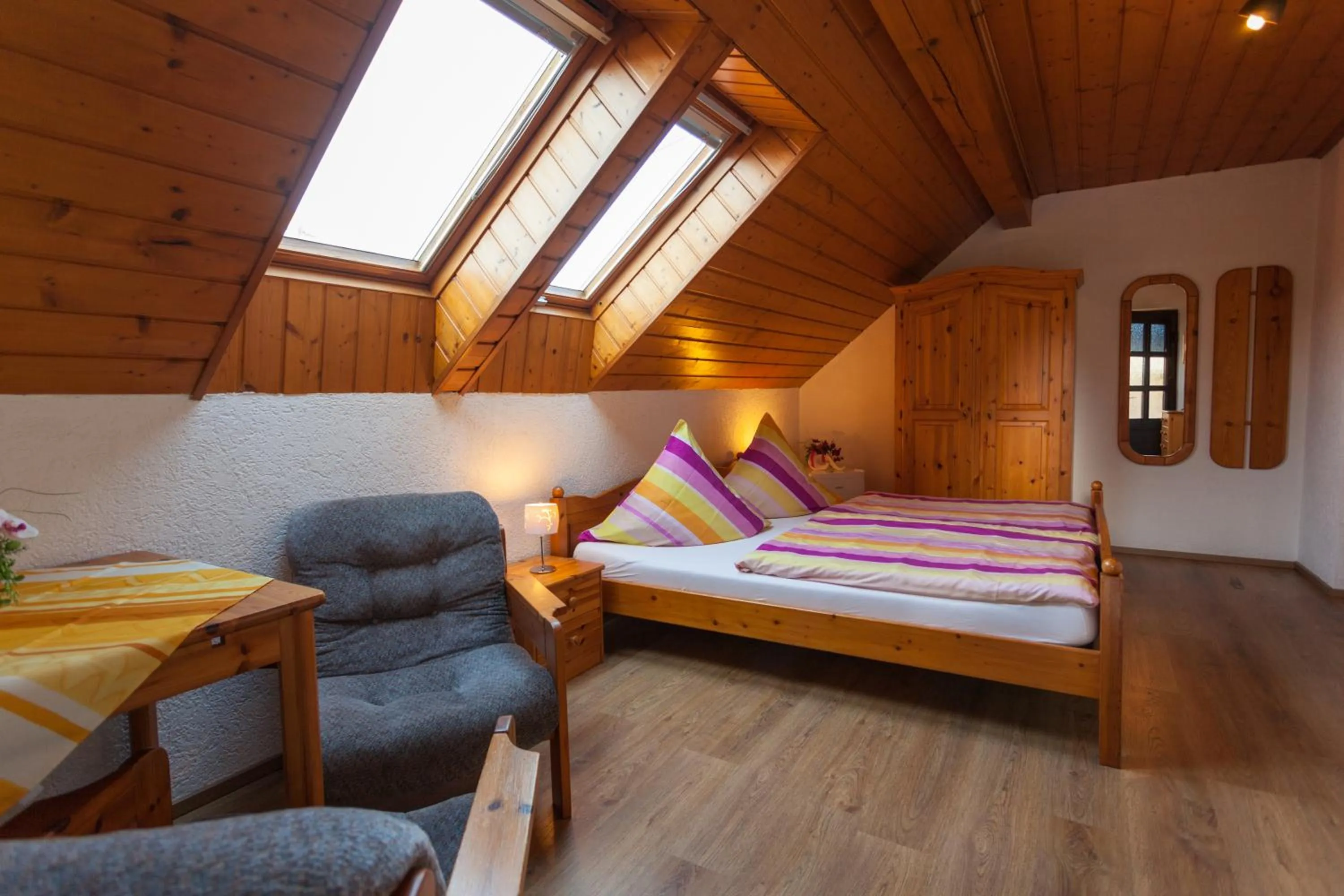 Bedroom, Bed in Pension Am Weinberg Sächsische Schweiz