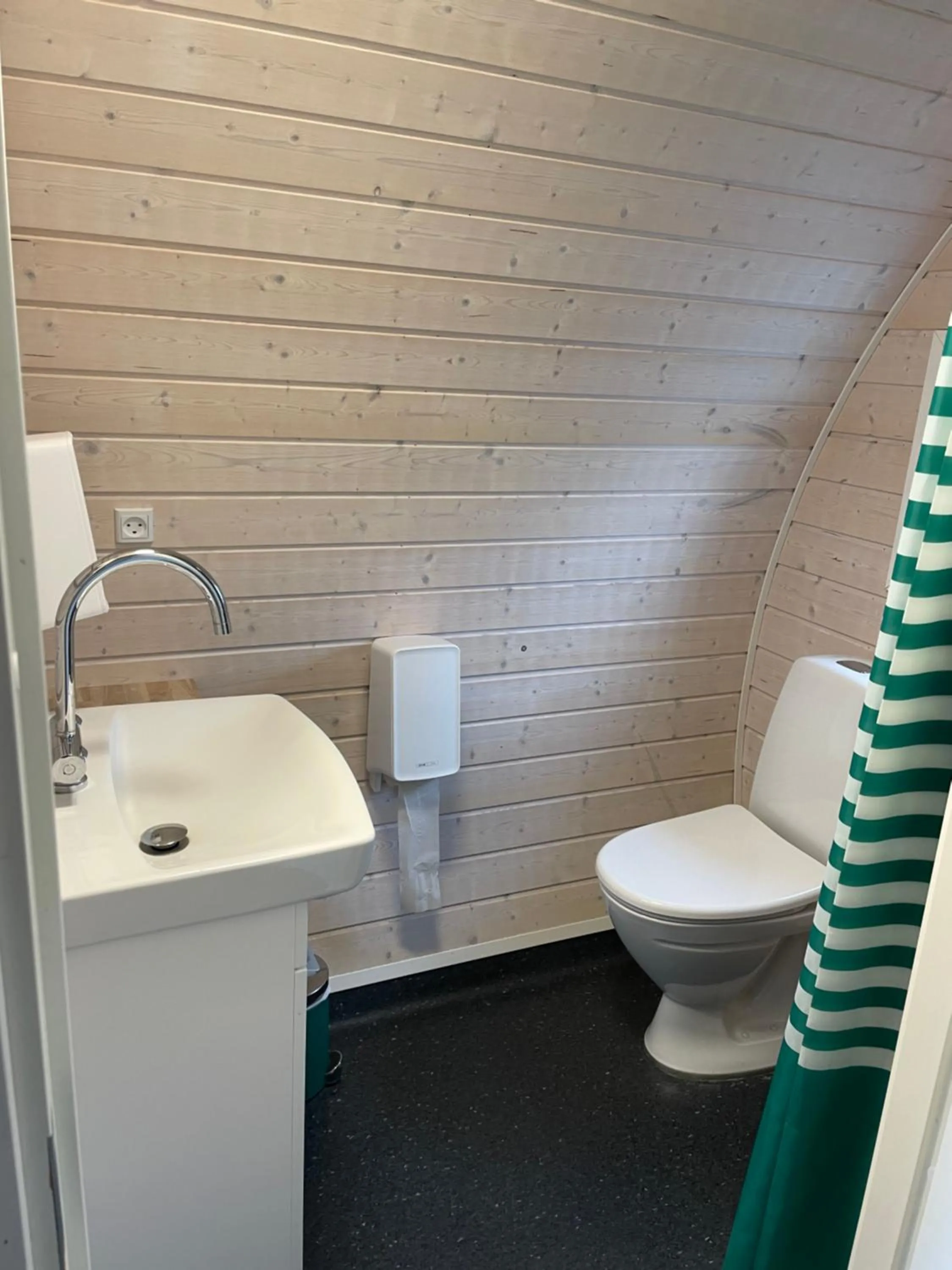 Toilet in Vorbasse camping