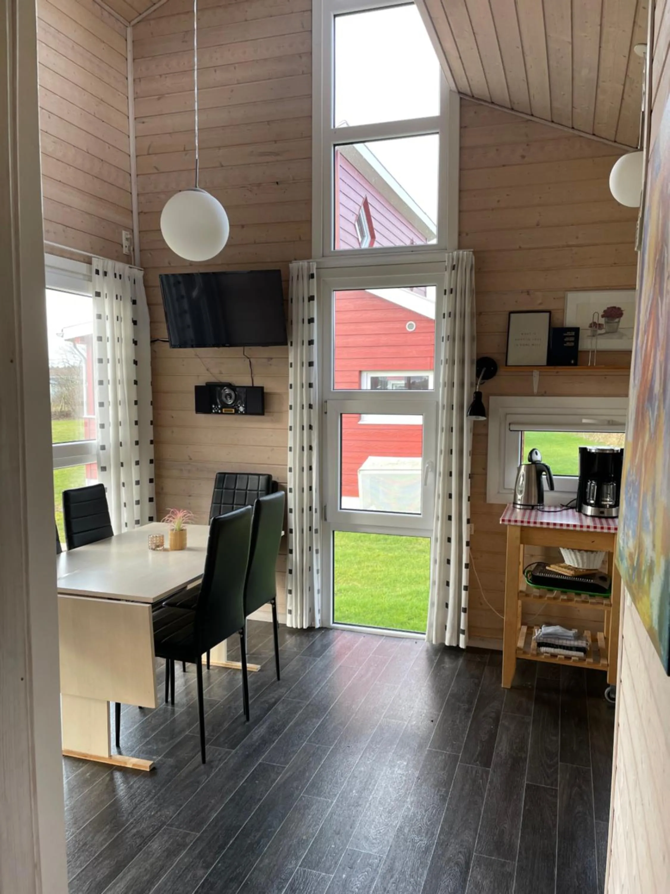 Dining area in Vorbasse camping