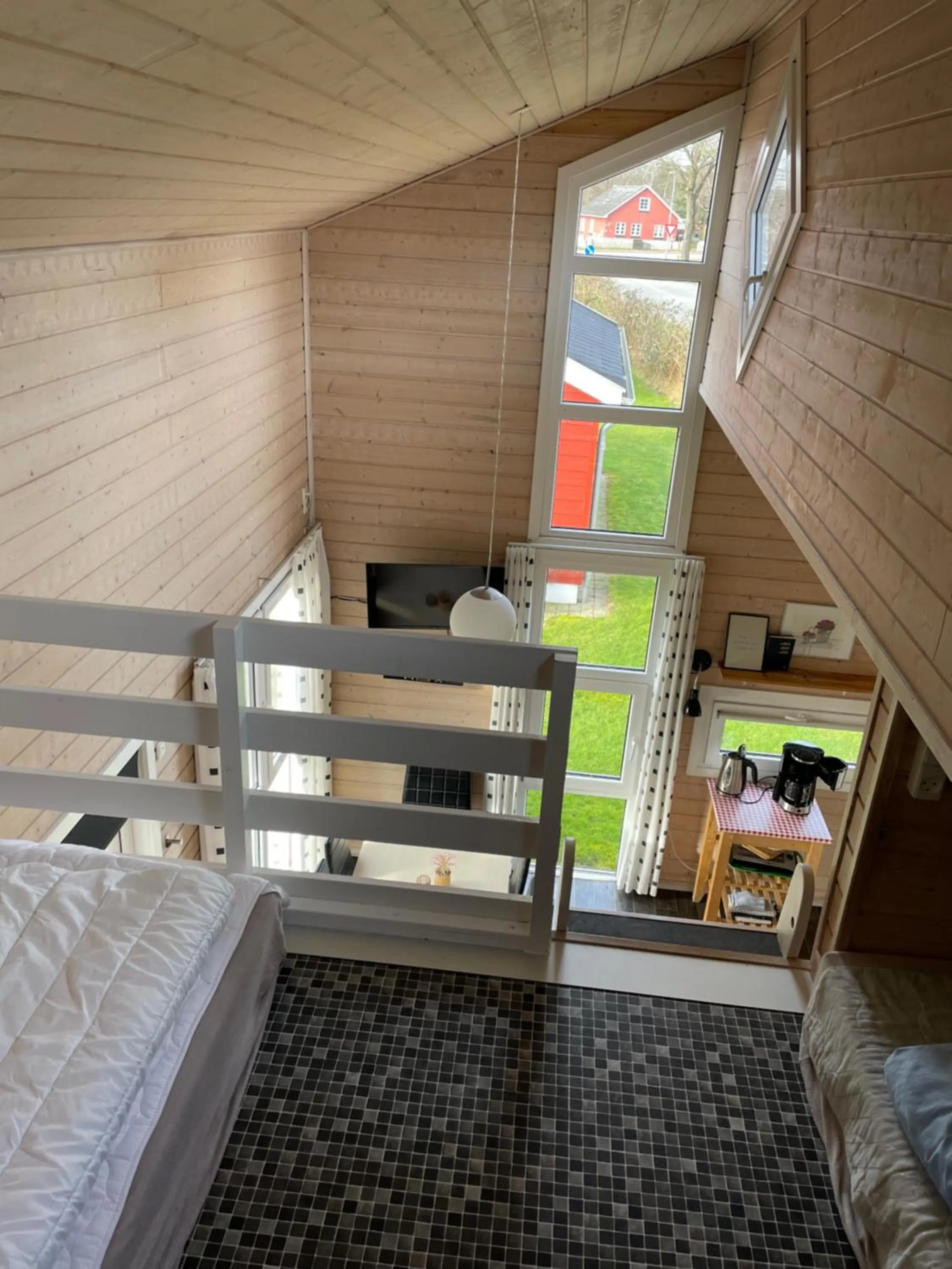 Bed in Vorbasse camping