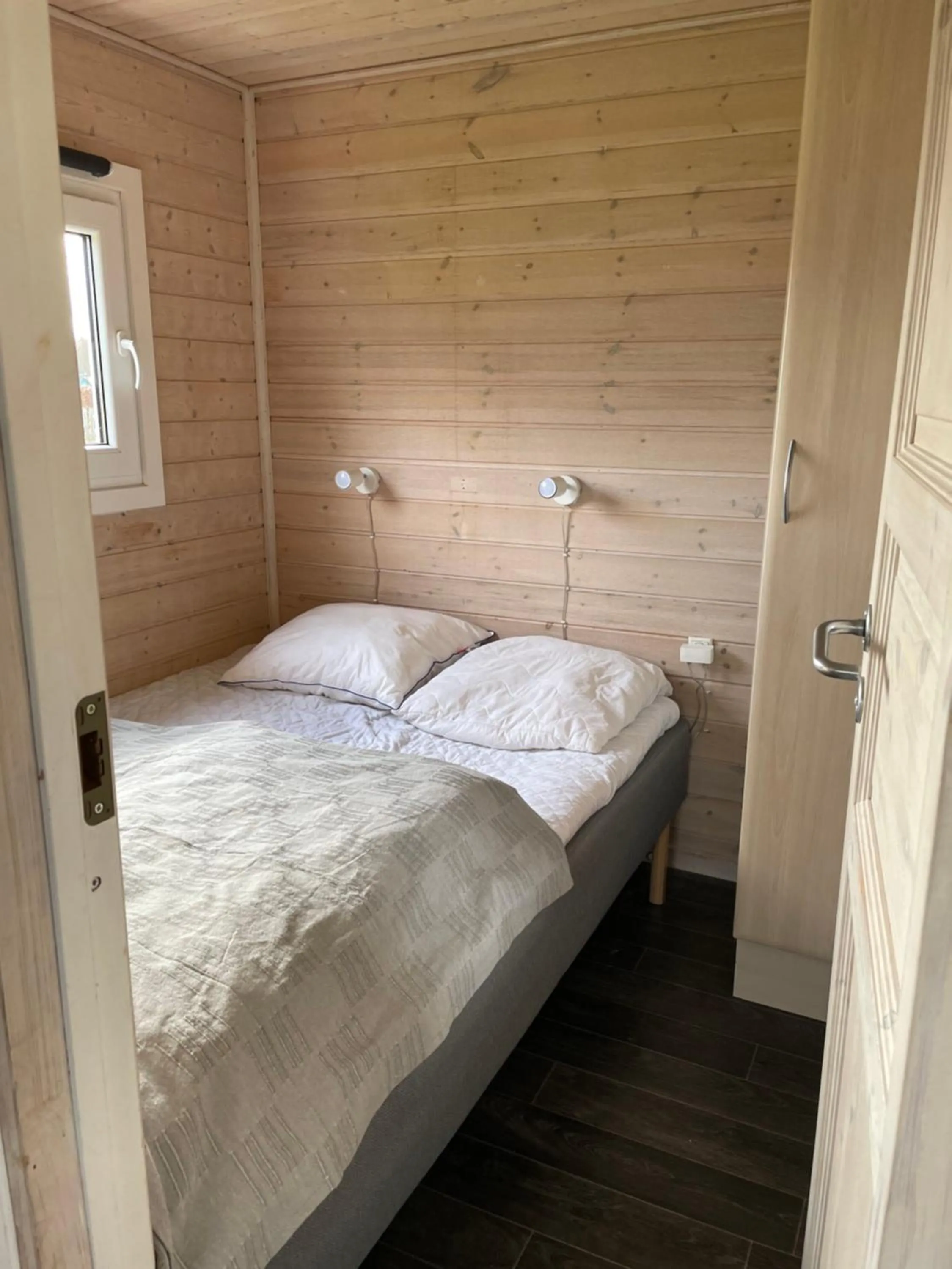 Bedroom, Bed in Vorbasse camping
