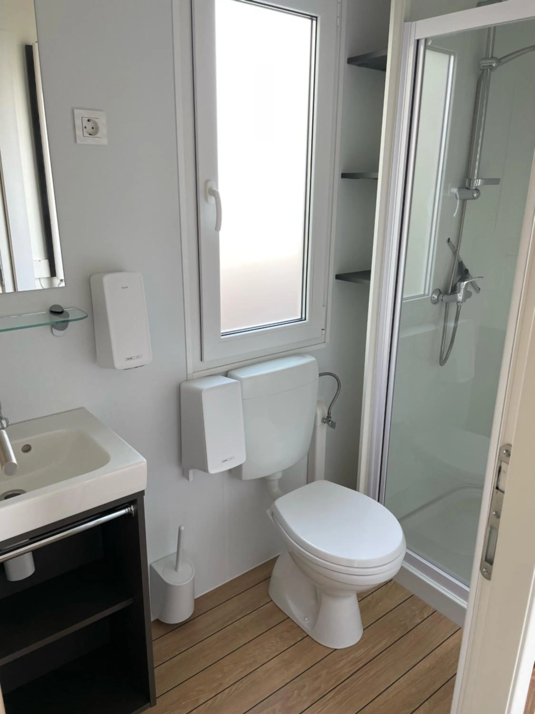 Toilet in Vorbasse camping
