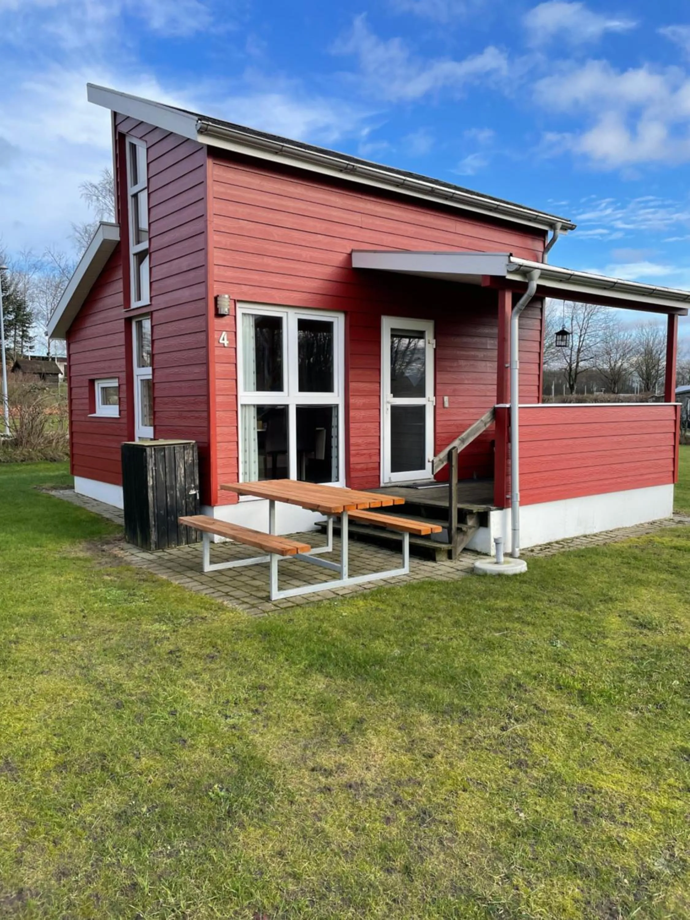 Property building in Vorbasse camping