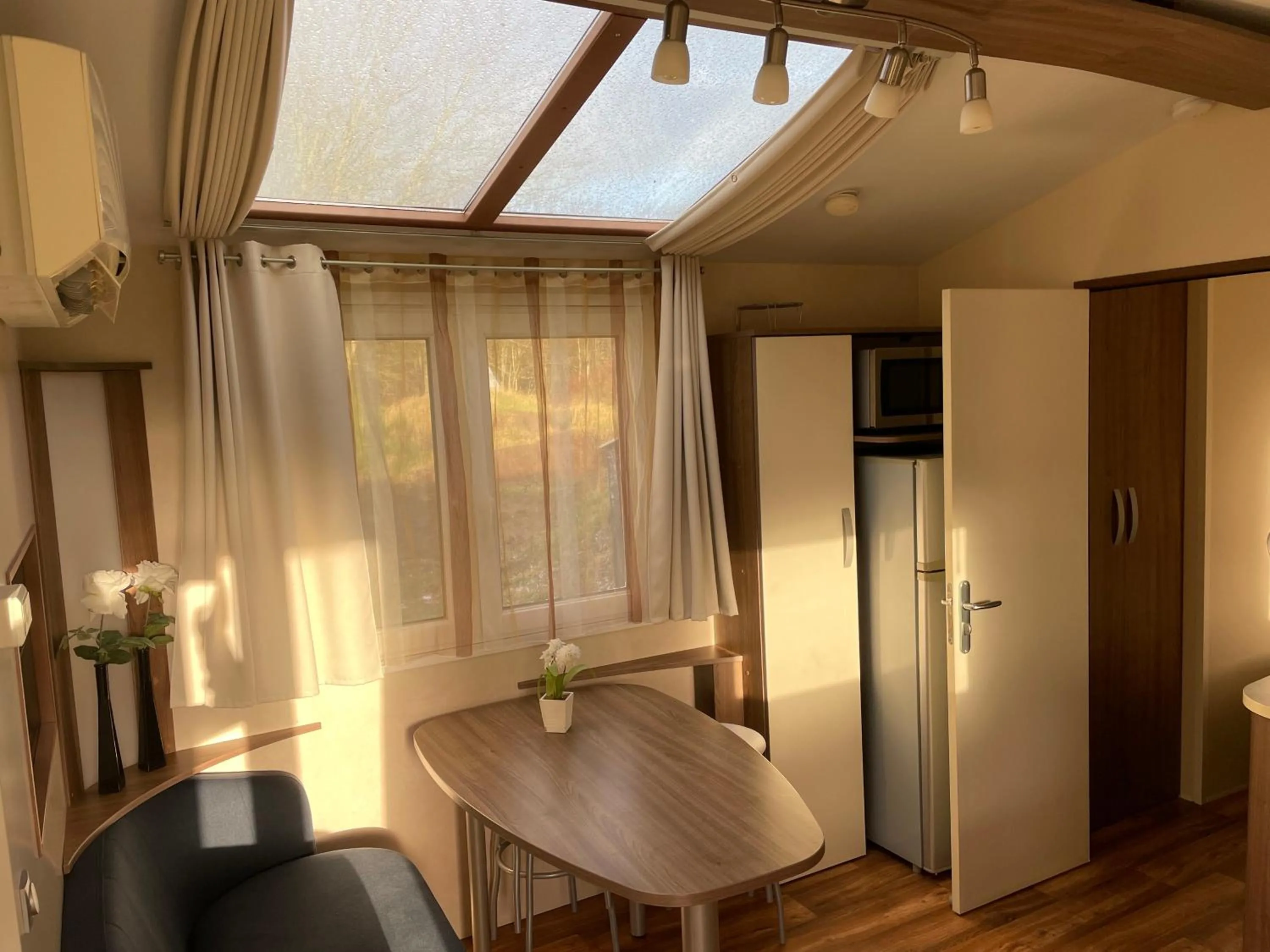 View (from property/room) in Vorbasse camping