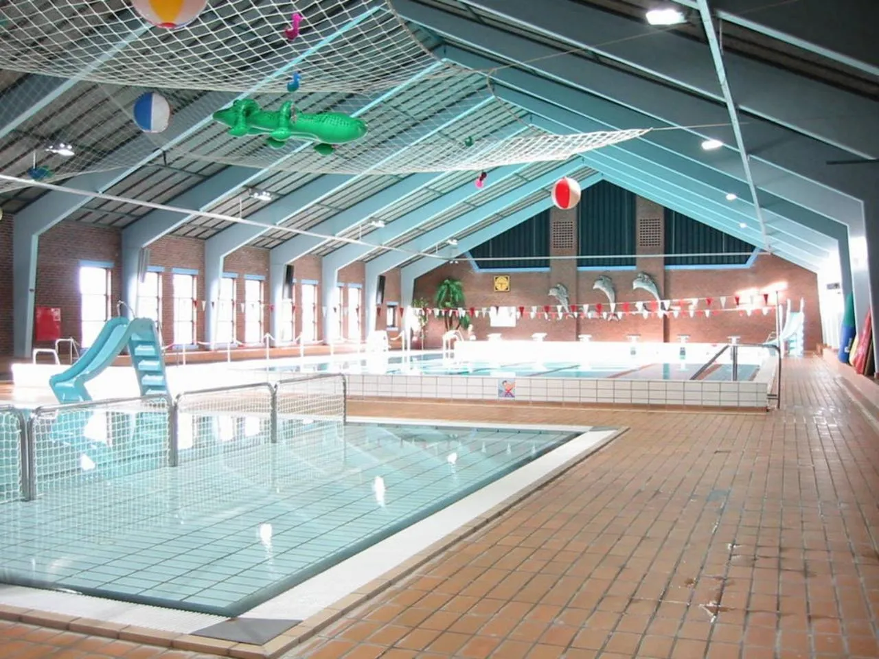 Swimming pool in Vorbasse camping