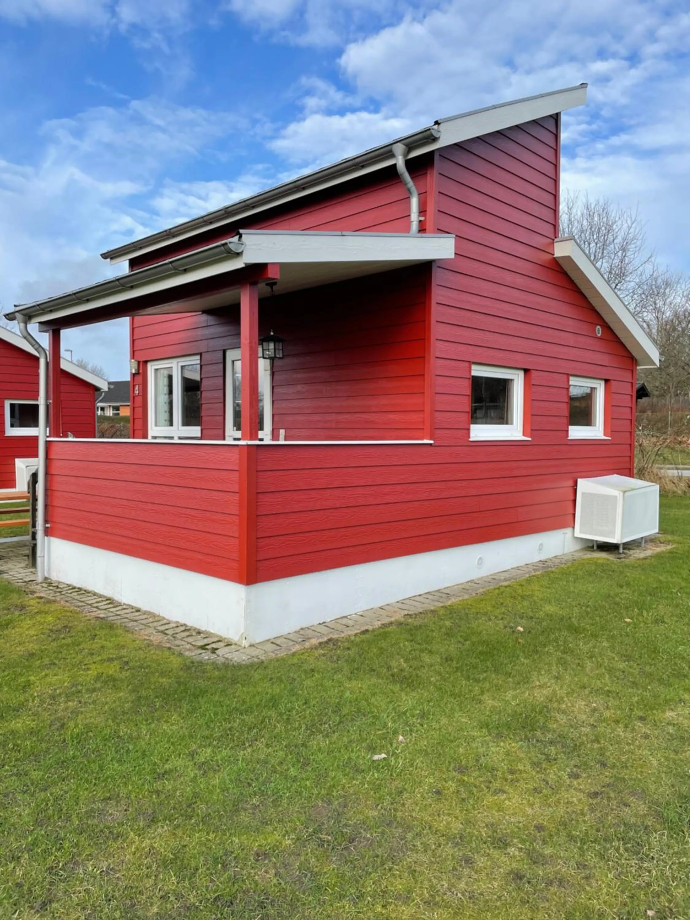Property building in Vorbasse camping