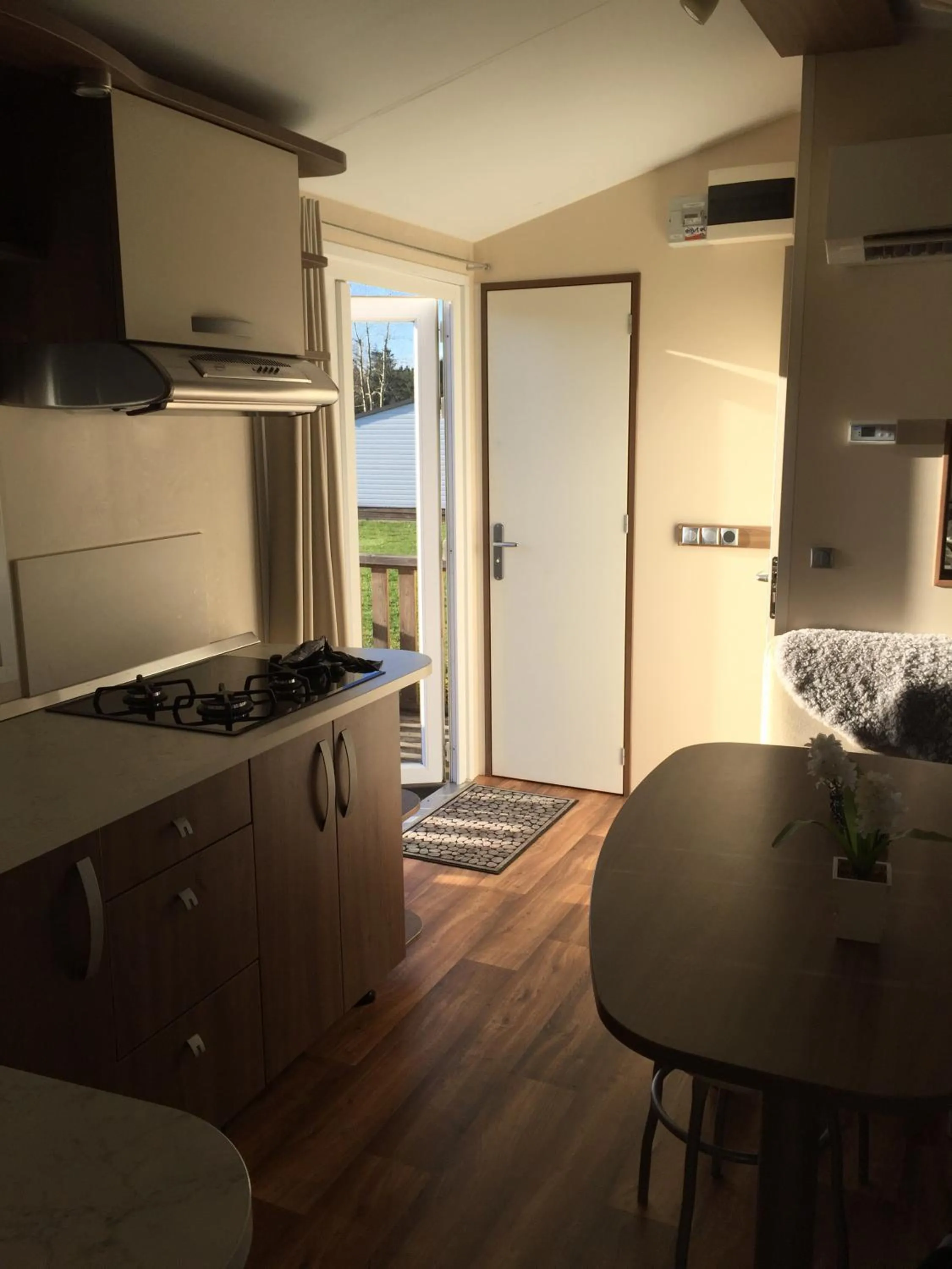 Dining area in Vorbasse camping