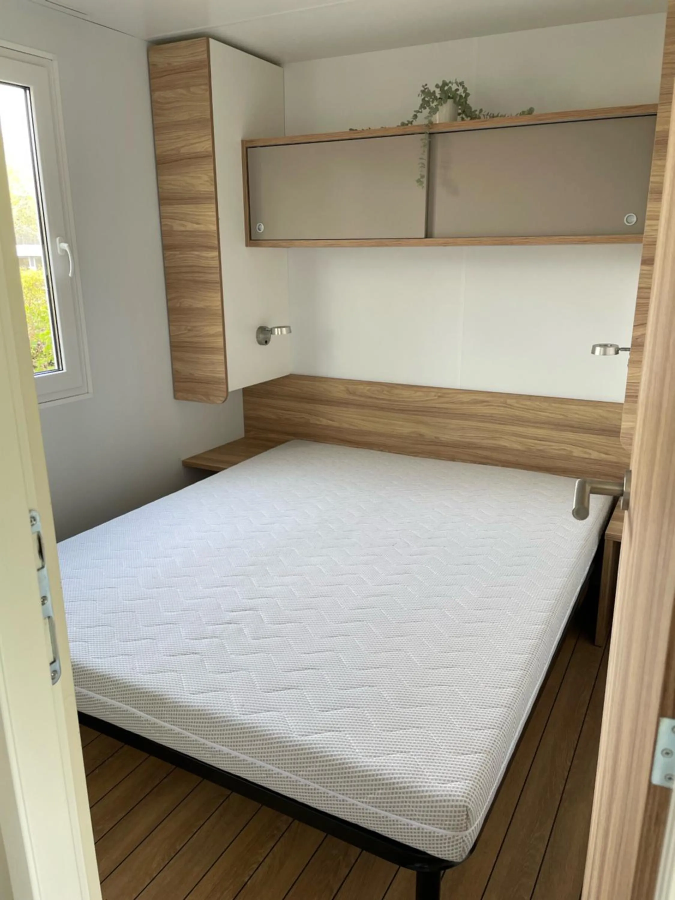 Bedroom, Bed in Vorbasse camping