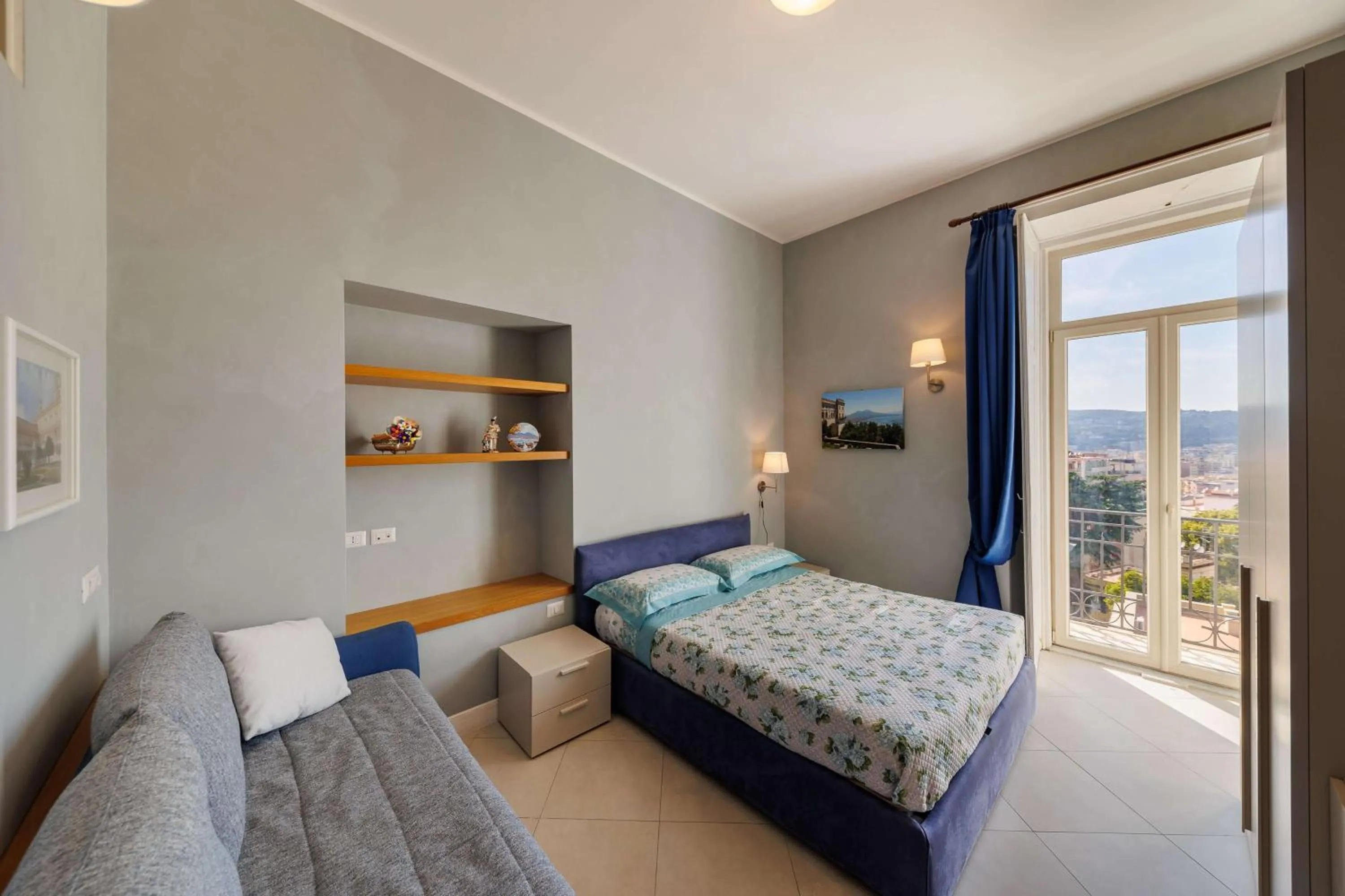 Bed in B&B La Certosa di San Martino