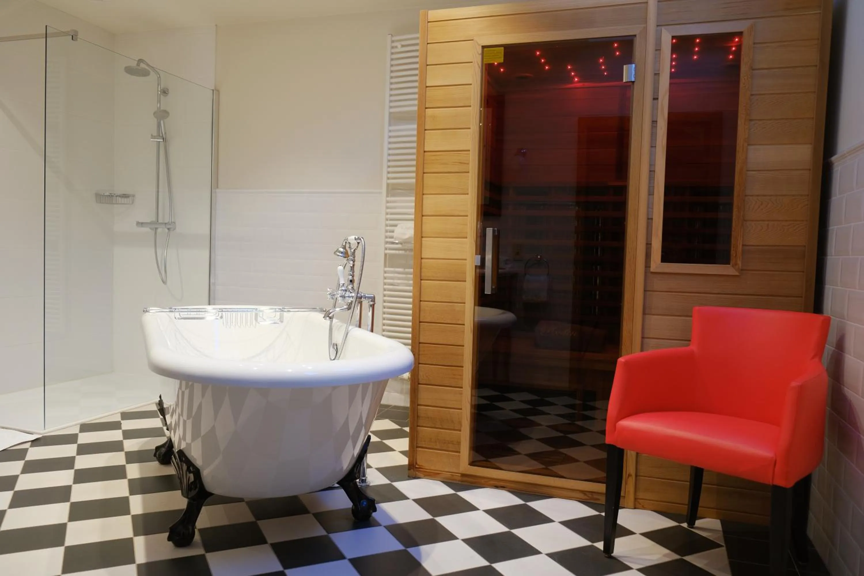 Shower in B&B Domein Rodin