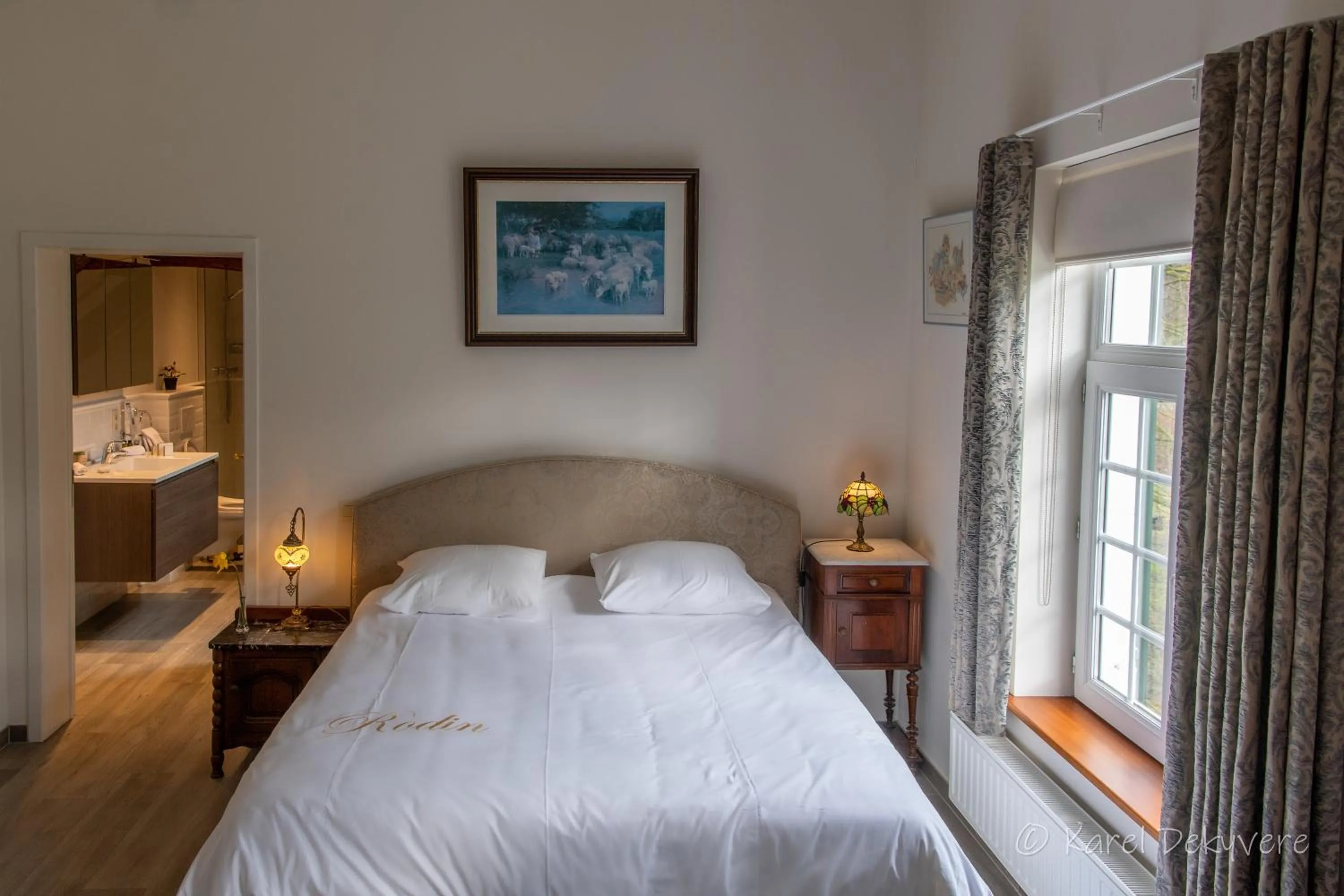 Bed in B&B Domein Rodin