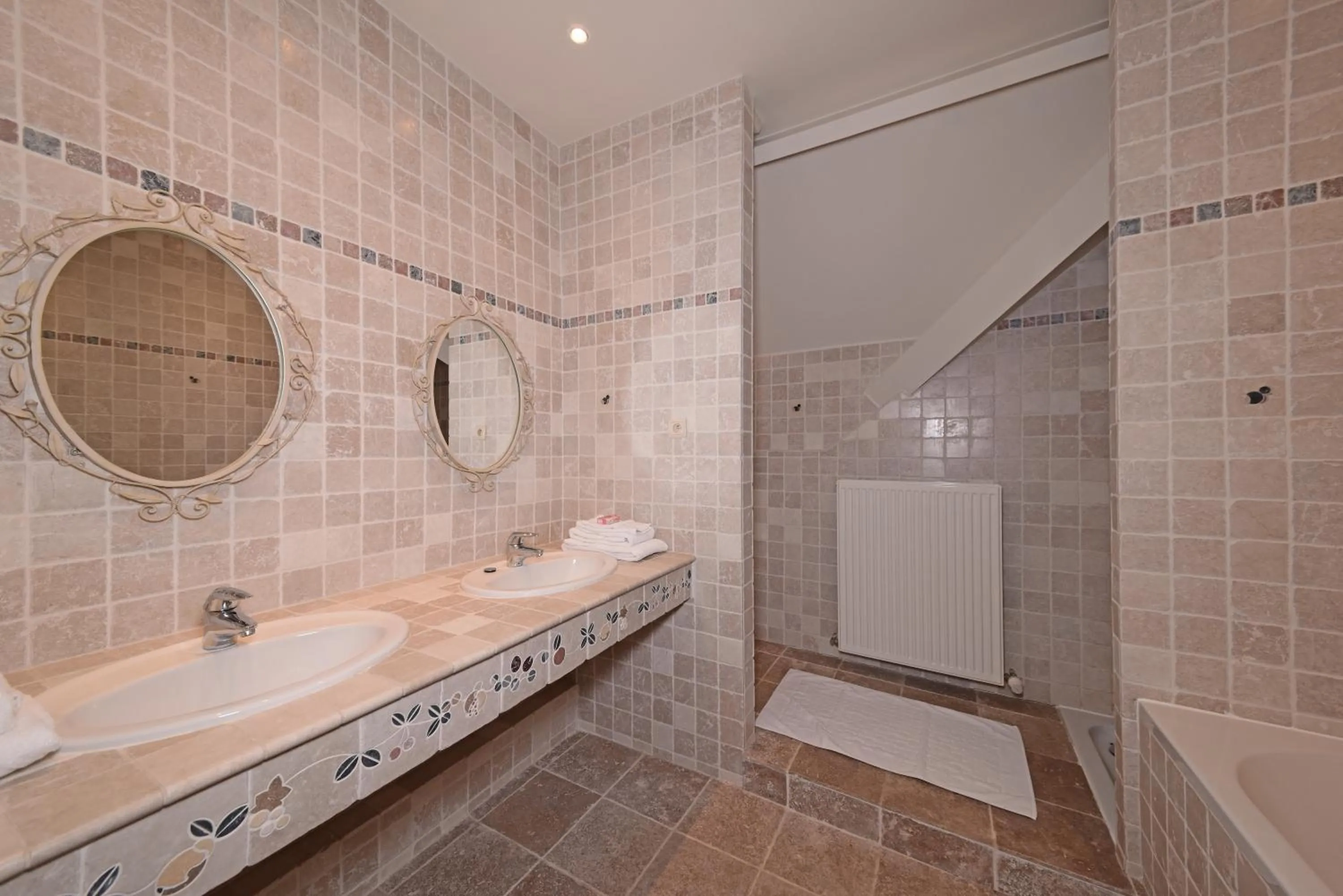 Decorative detail in B&B Domein Rodin