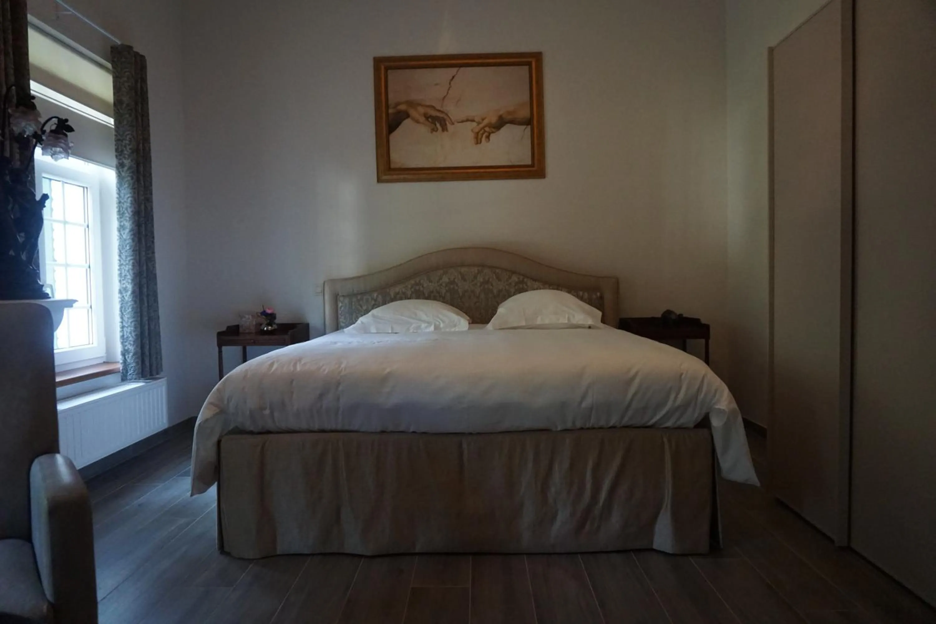 Decorative detail, Bed in B&B Domein Rodin