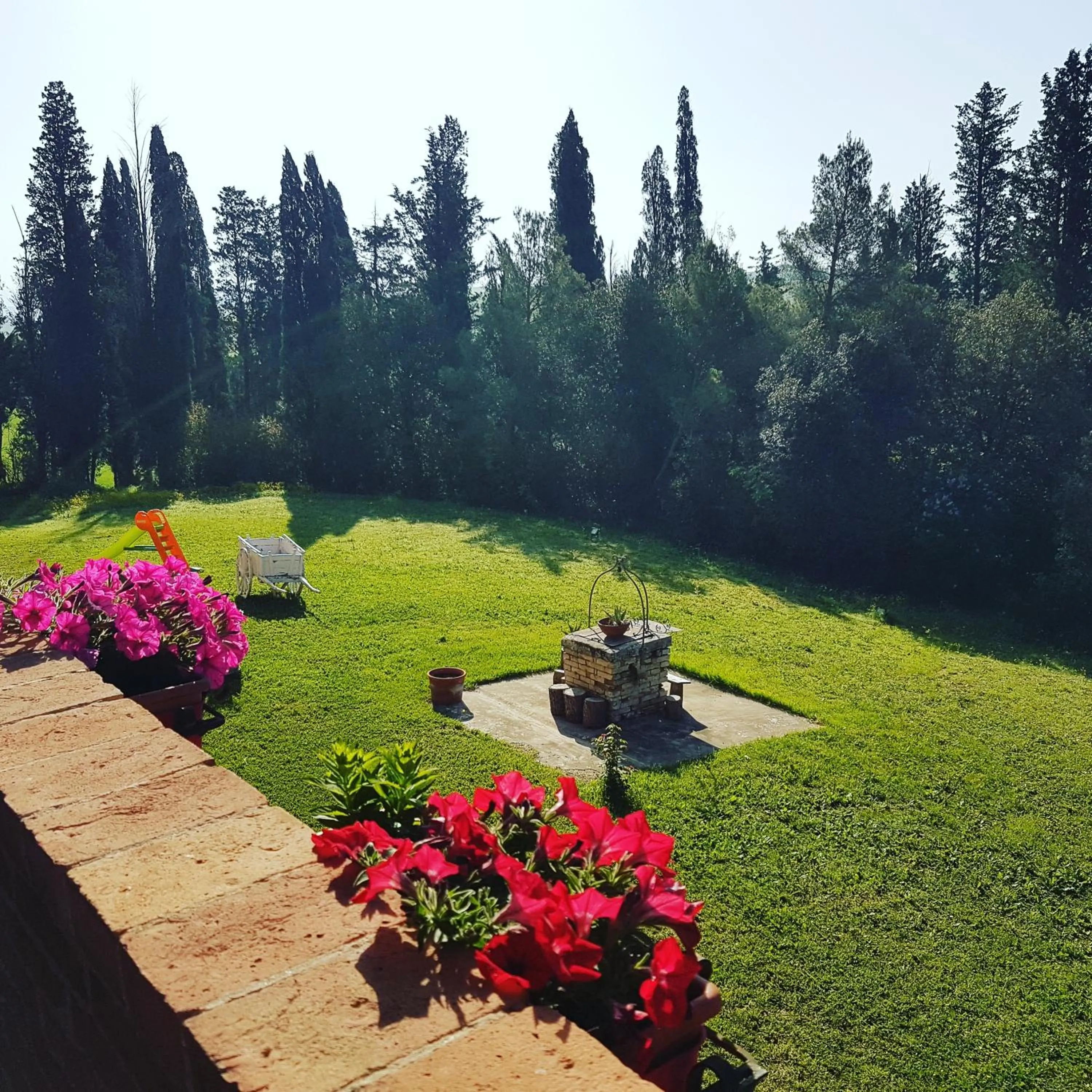Garden view in Villa Niccoli