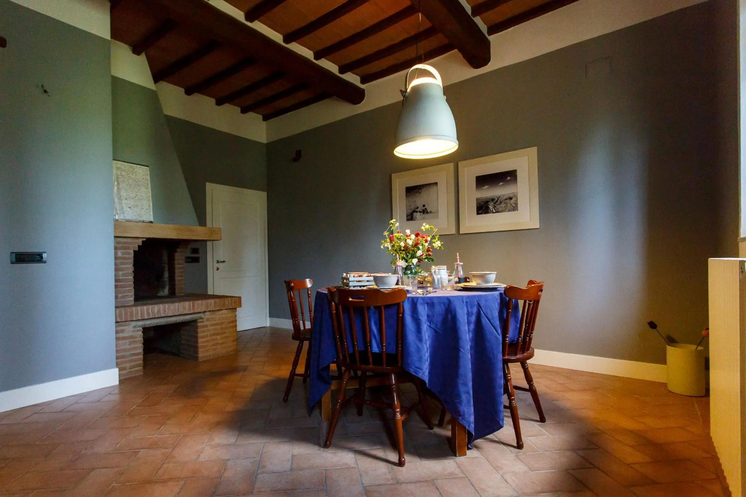 Communal kitchen in Villa Niccoli