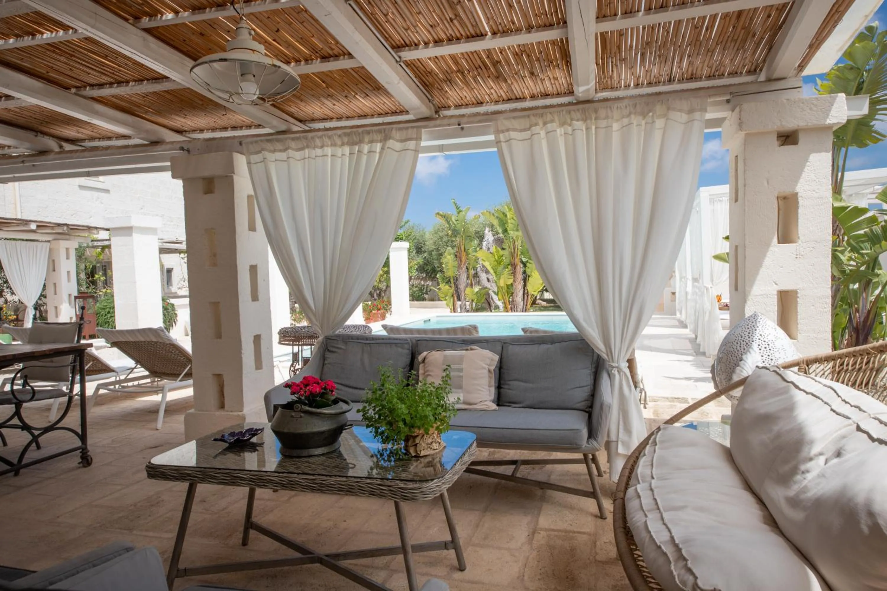 Patio in Masseriola Antiche Fogge by Apulia Hospitality