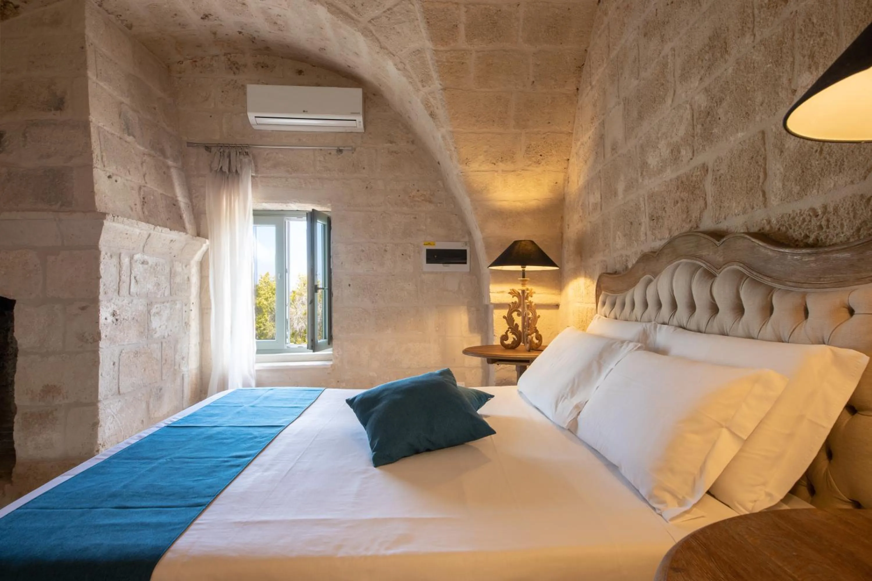 Bed in Masseriola Antiche Fogge by Apulia Hospitality