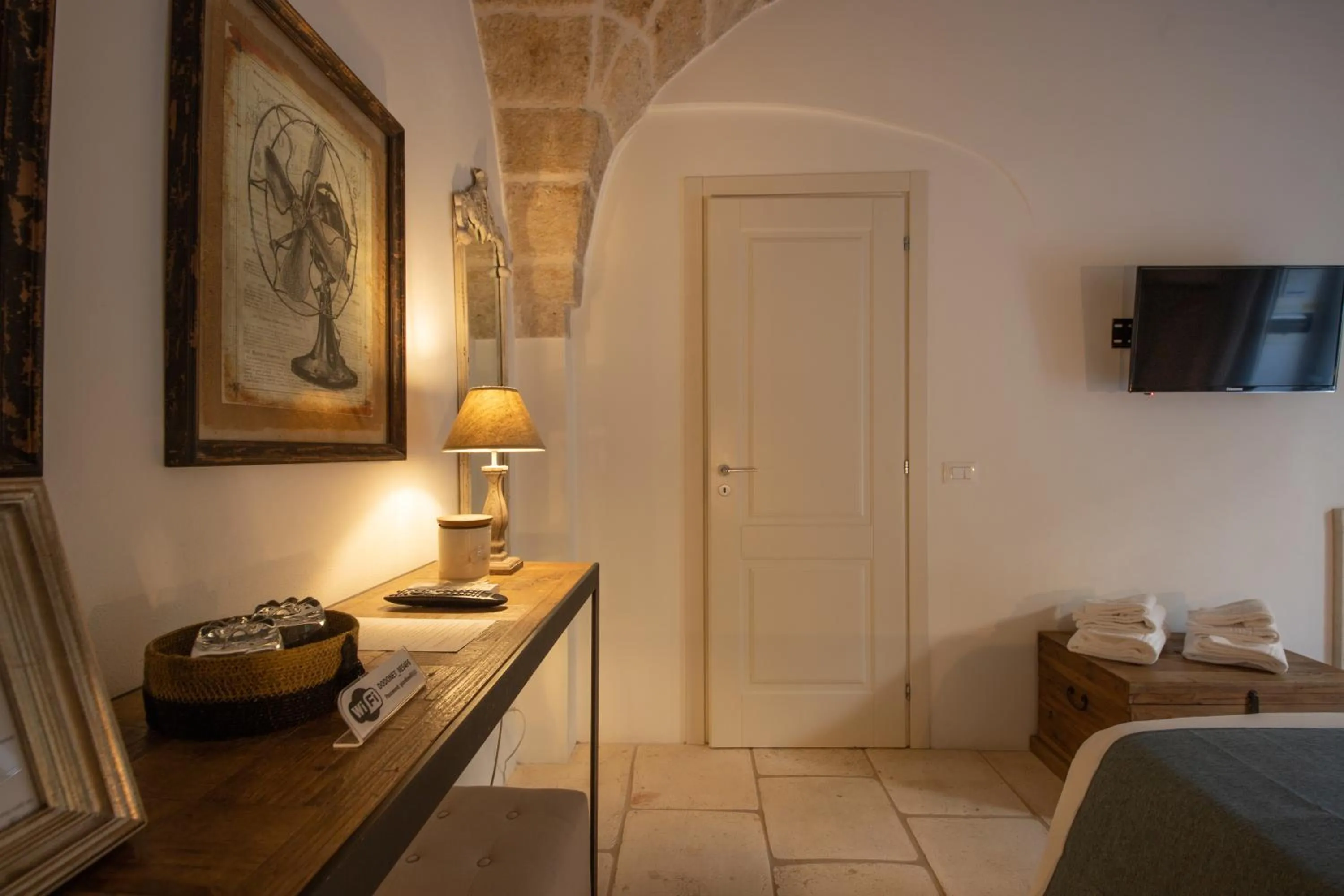 Bedroom, Bed in Masseriola Antiche Fogge by Apulia Hospitality