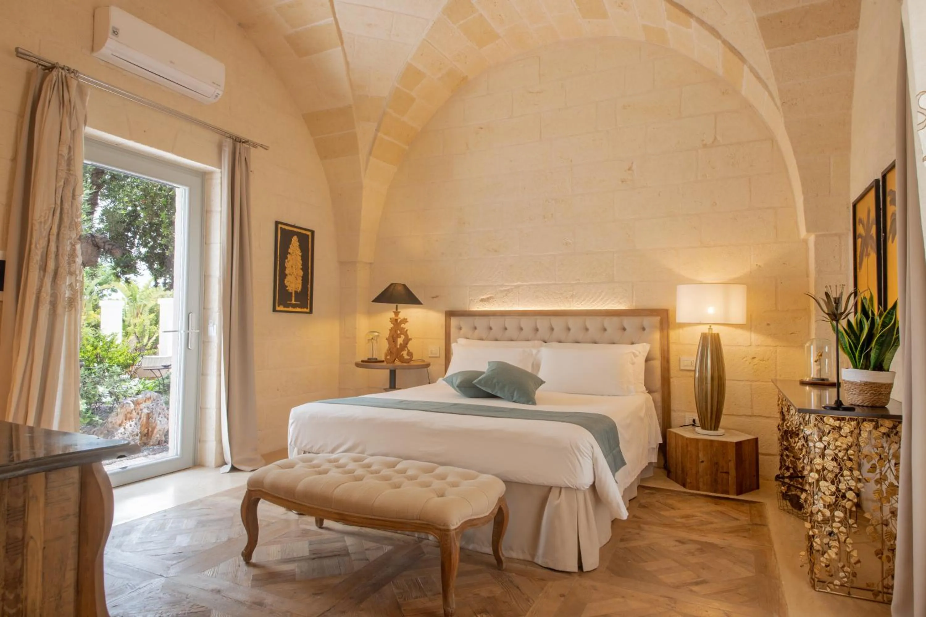 Bed in Masseriola Antiche Fogge by Apulia Hospitality