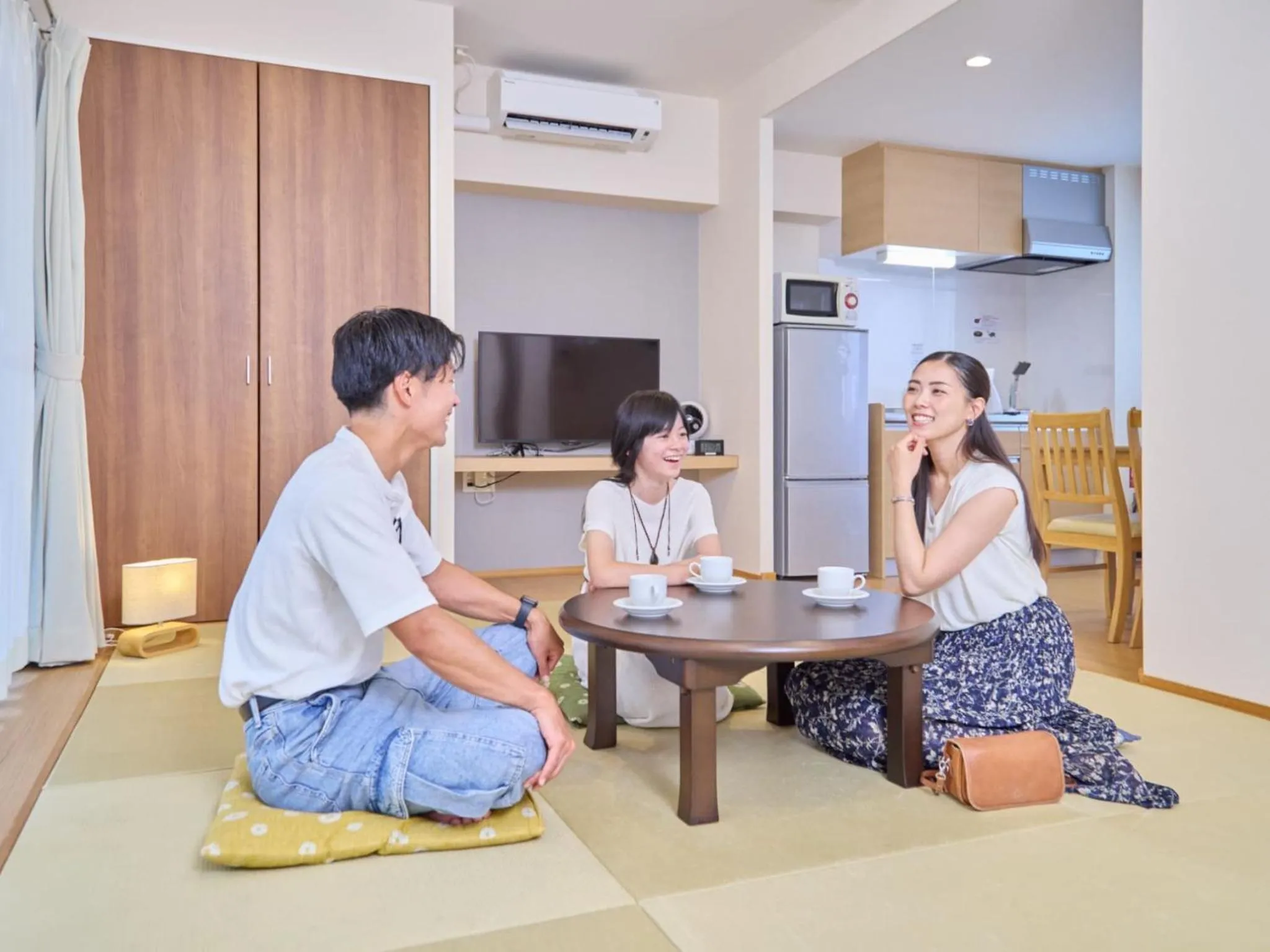 People in Seaside Condominium Rana Chatan