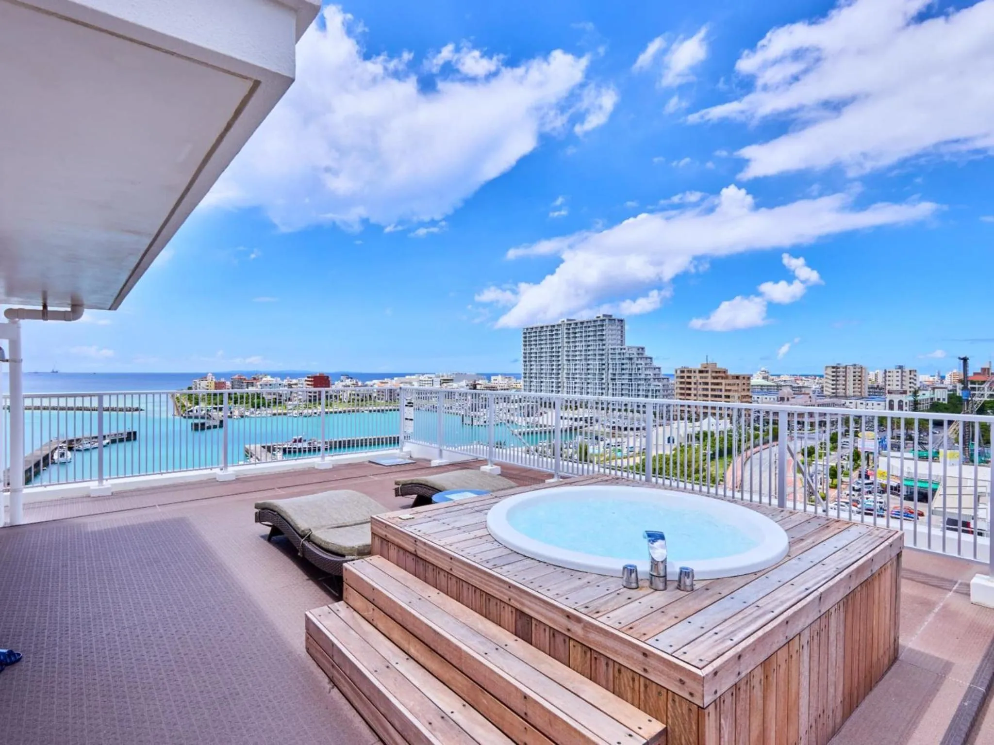 Balcony/Terrace in Seaside Condominium Rana Chatan