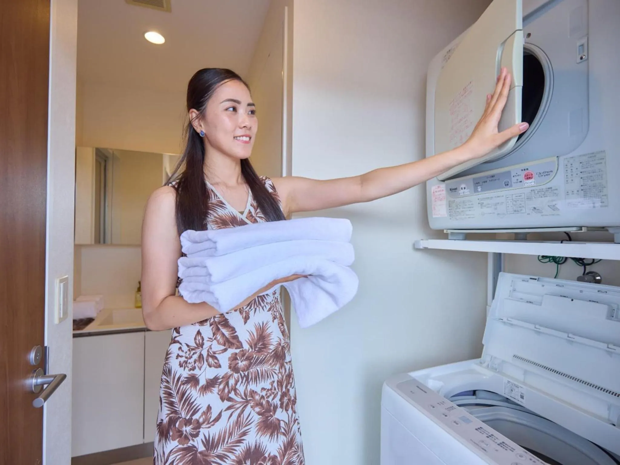 washing machine in Seaside Condominium Rana Chatan