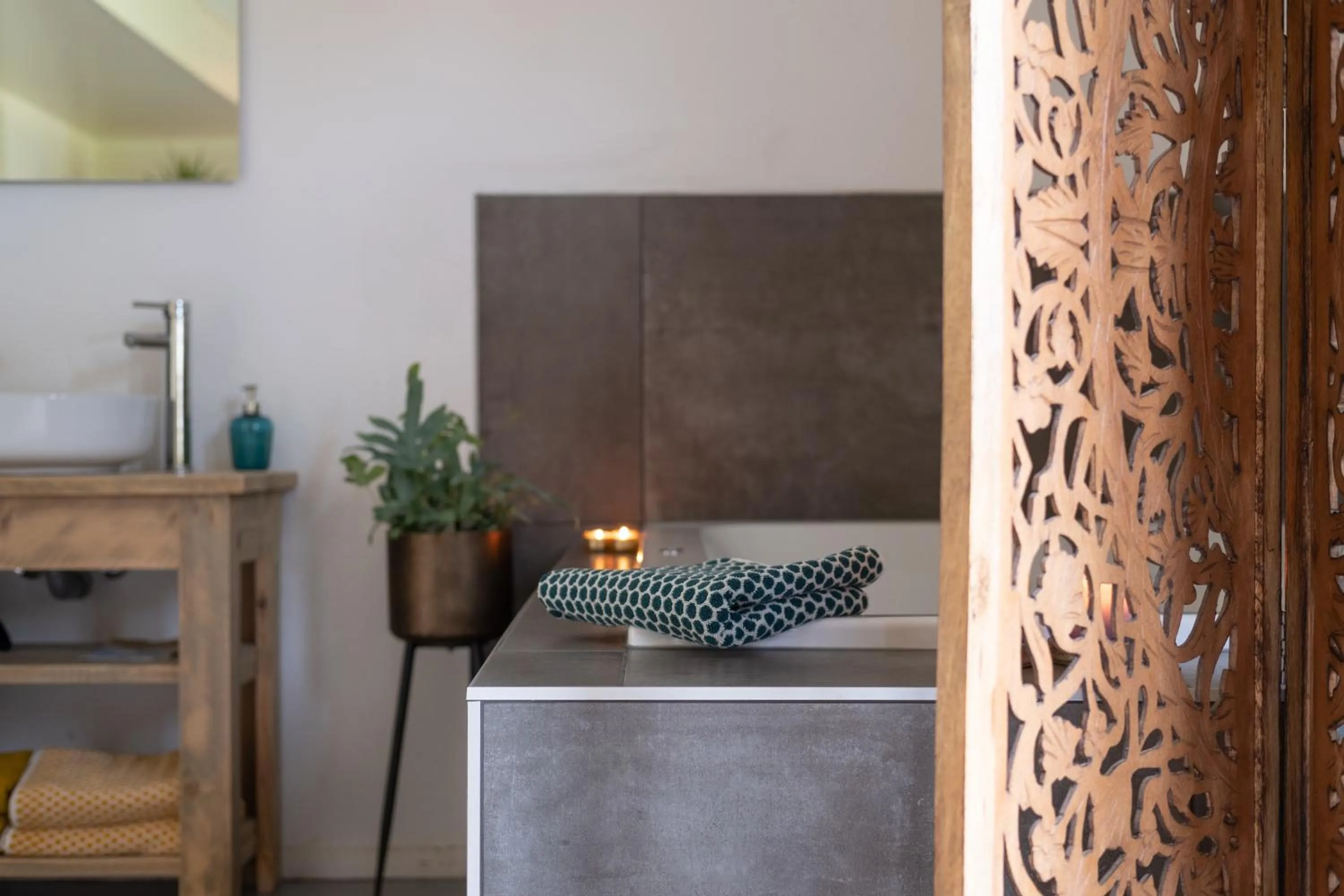 Bath in B&B De Achterdiek