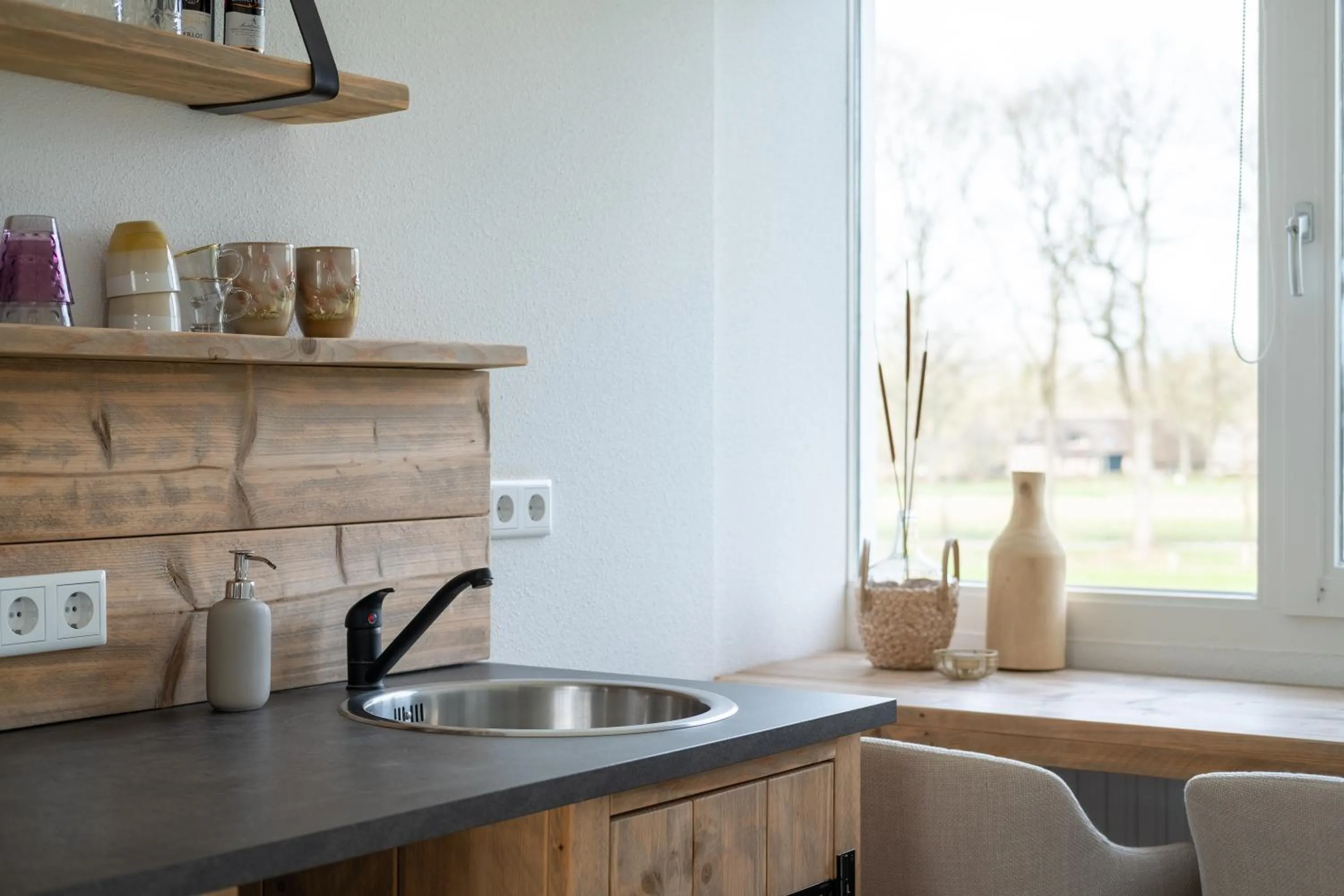 Coffee/tea facilities in B&B De Achterdiek