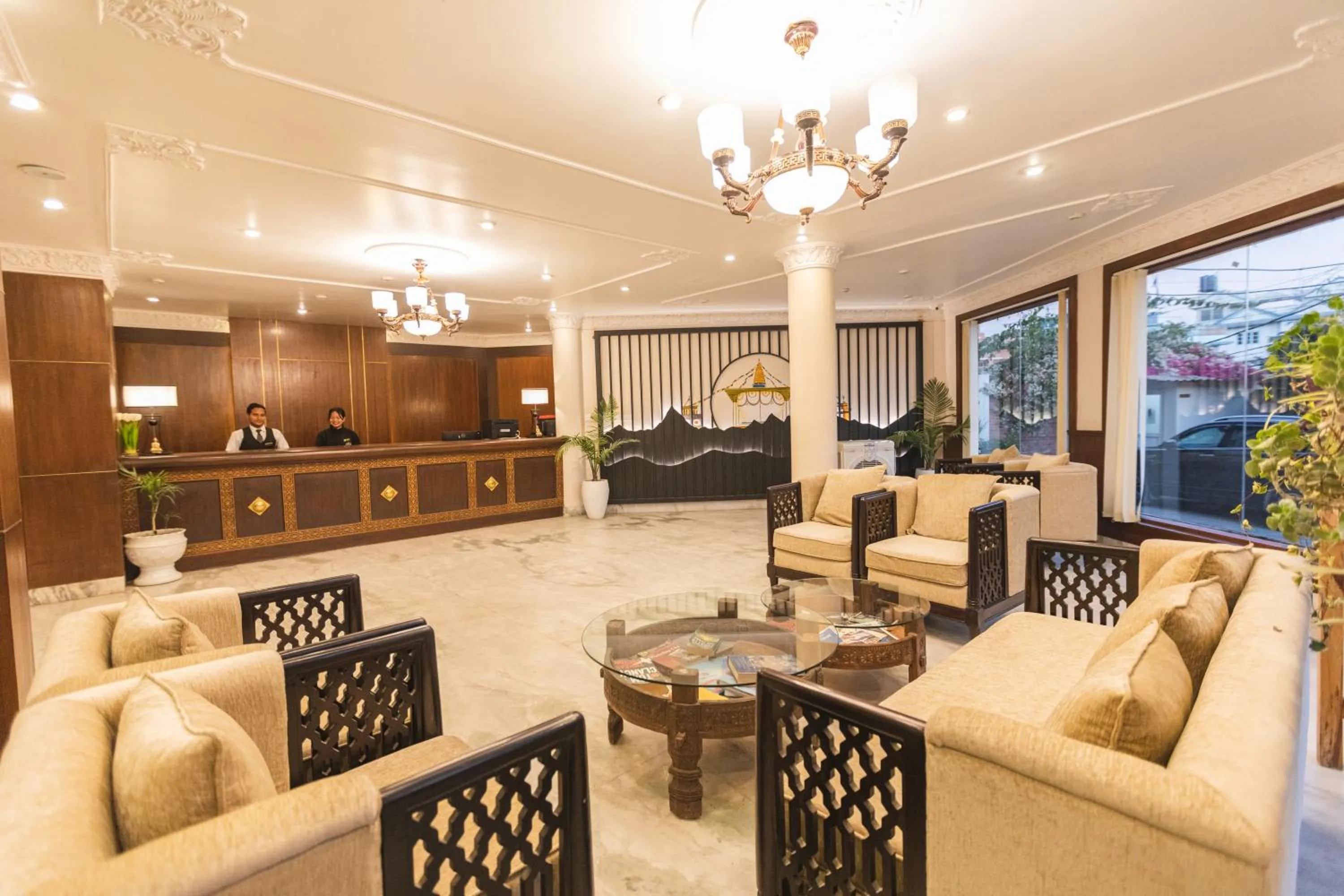 Seating area in Lavie Residence and Spa