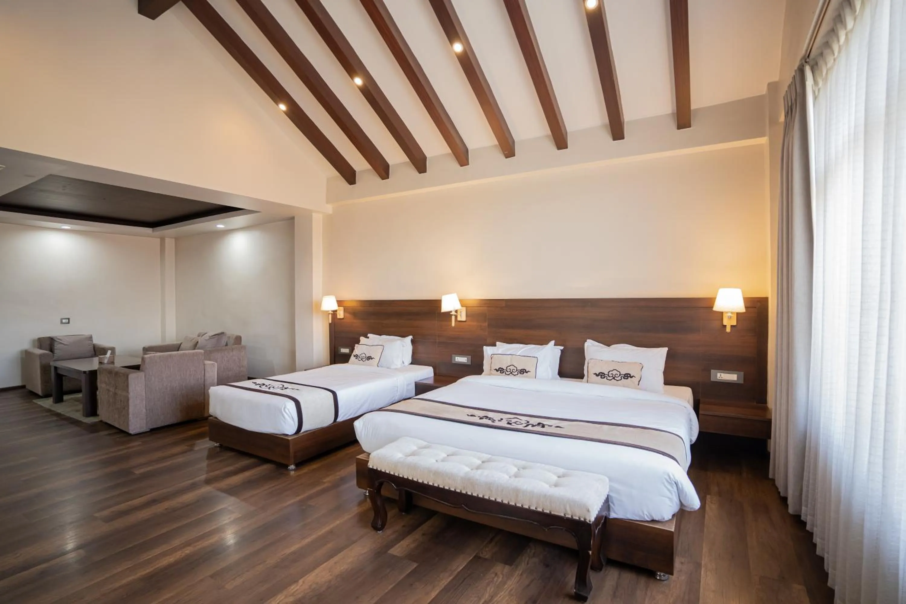 Property building, Bed in Lavie Residence and Spa