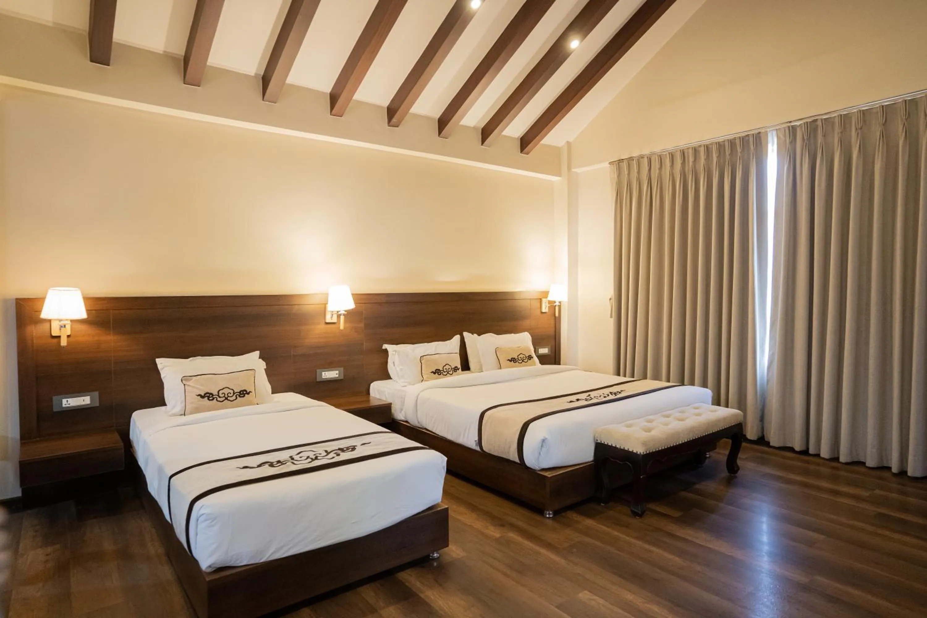 Property building, Bed in Lavie Residence and Spa