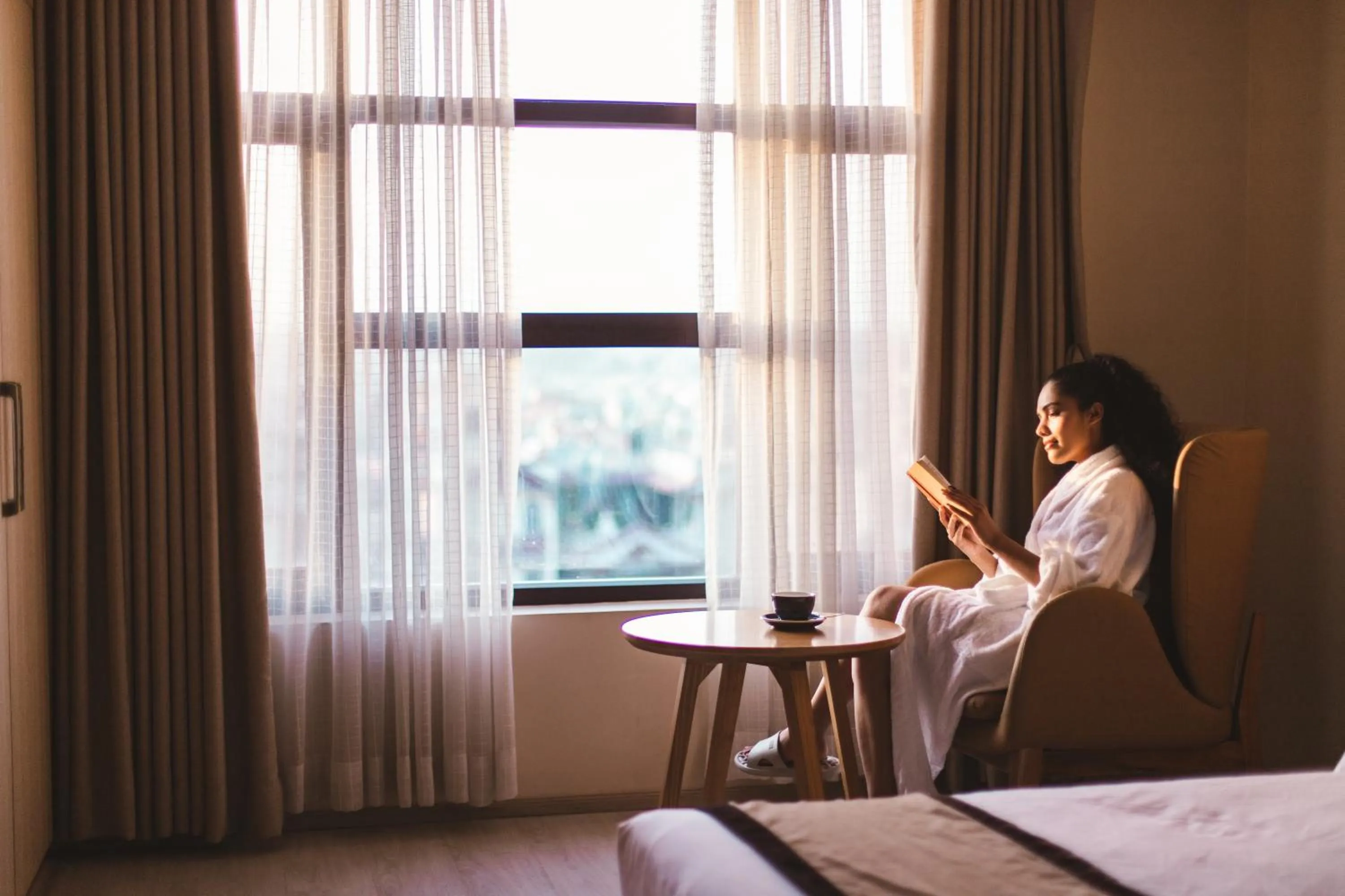 City view in Lavie Residence and Spa