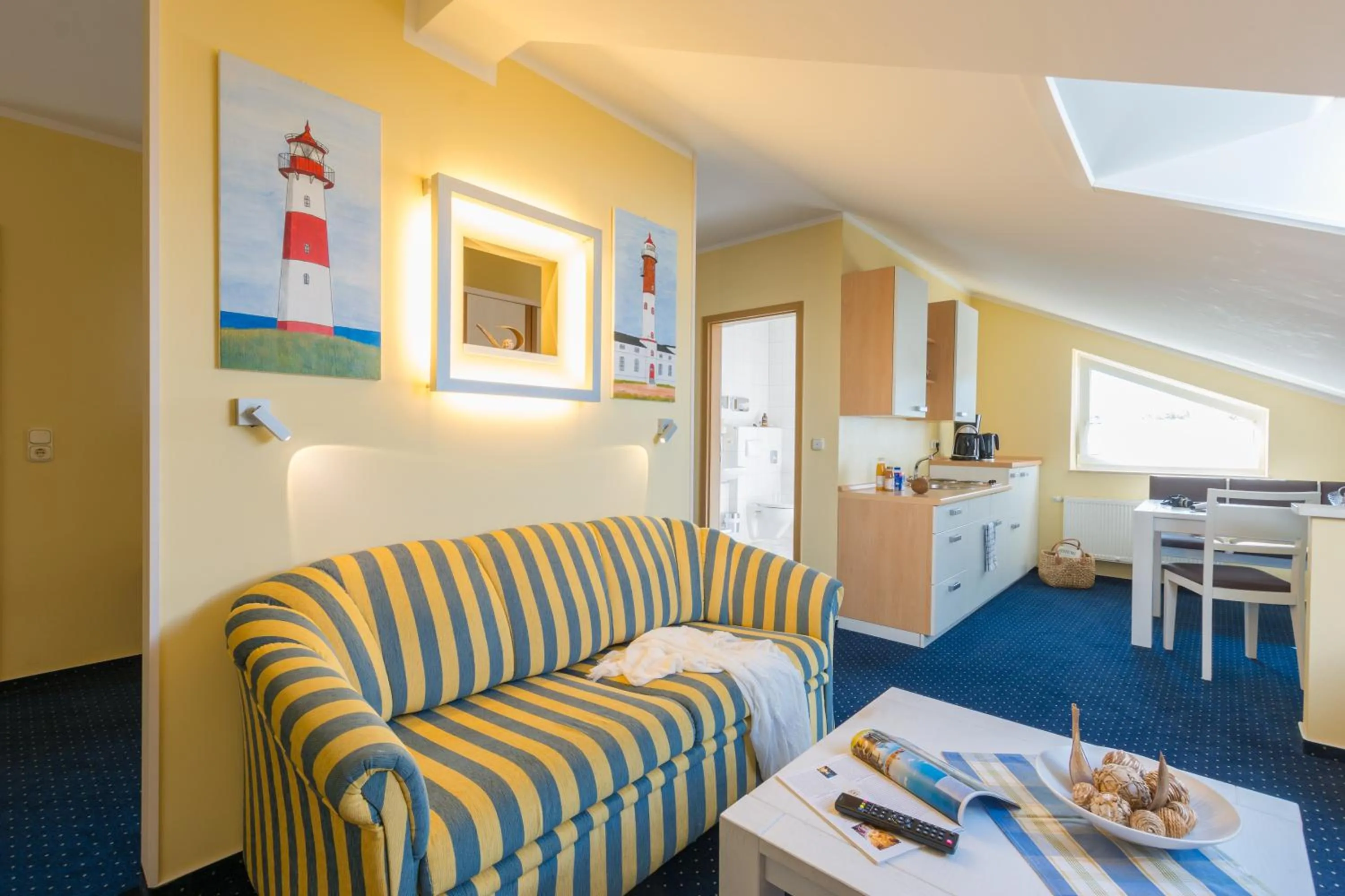 Kitchen or kitchenette in Haffidyll garni