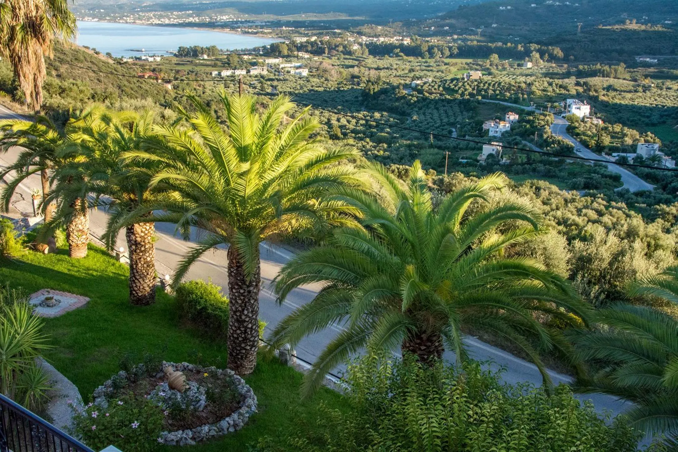 Garden view in Alkion